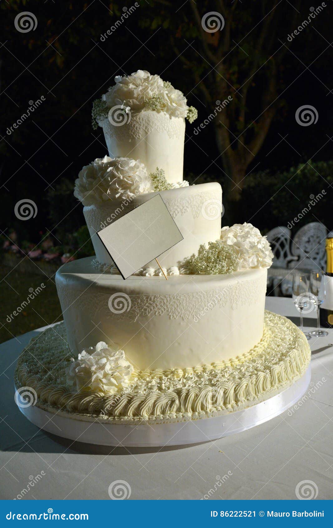 torta bianca di nozze