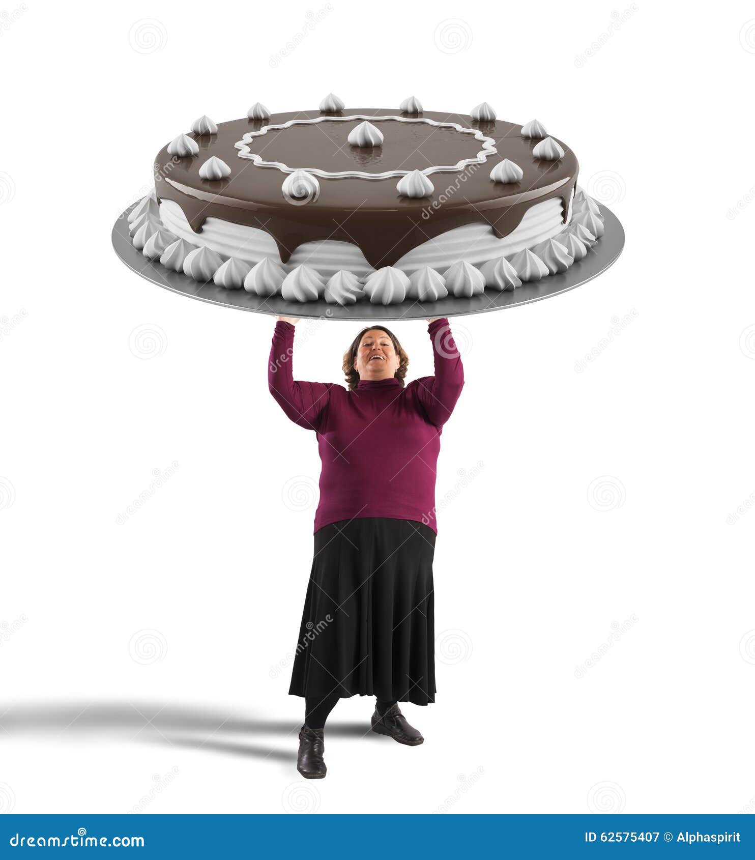Margarita Adversario Parpadeo Torta de chocolate grande imagen de archivo. Imagen de gusto - 62575407