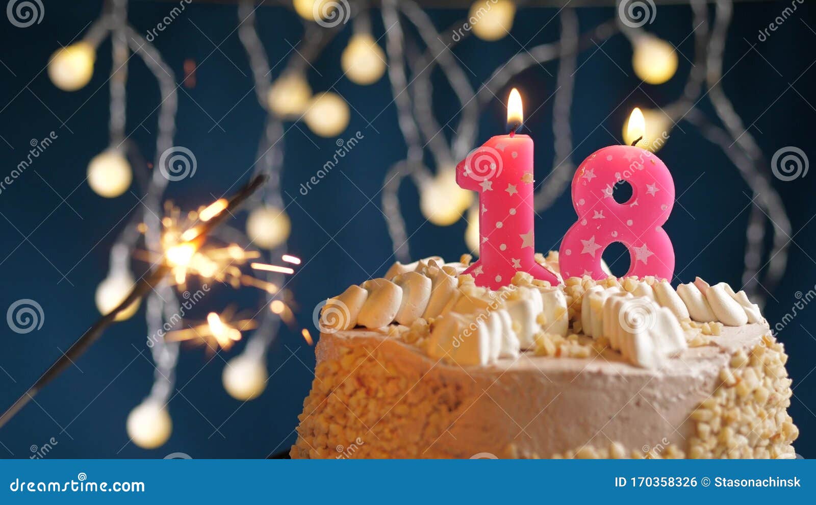Velas de Cumpleaños 18, Velas de Pastel de Cumpleaños - Cake