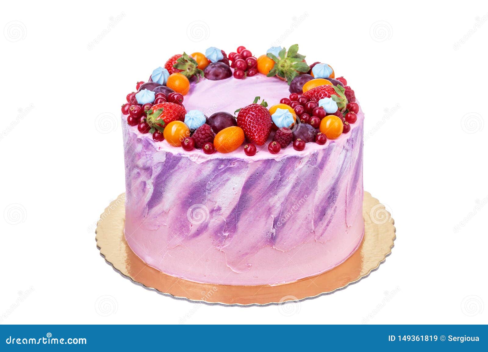 Torta Decorativa De La Fruta Para Una Mujer Del Día De Fiesta Imagen de  archivo - Imagen de delicioso, hermoso: 149361819