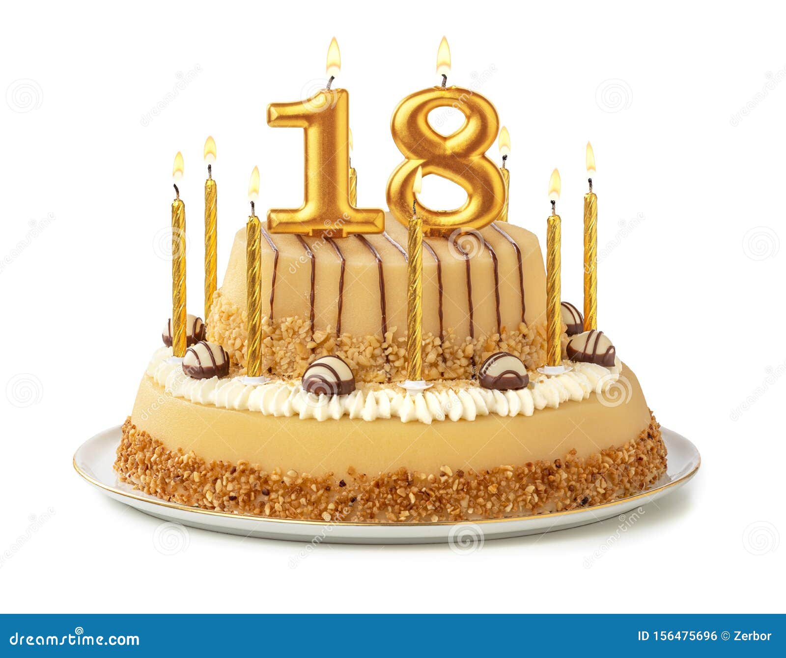 15 candele di compleanno - Stelle d'oro