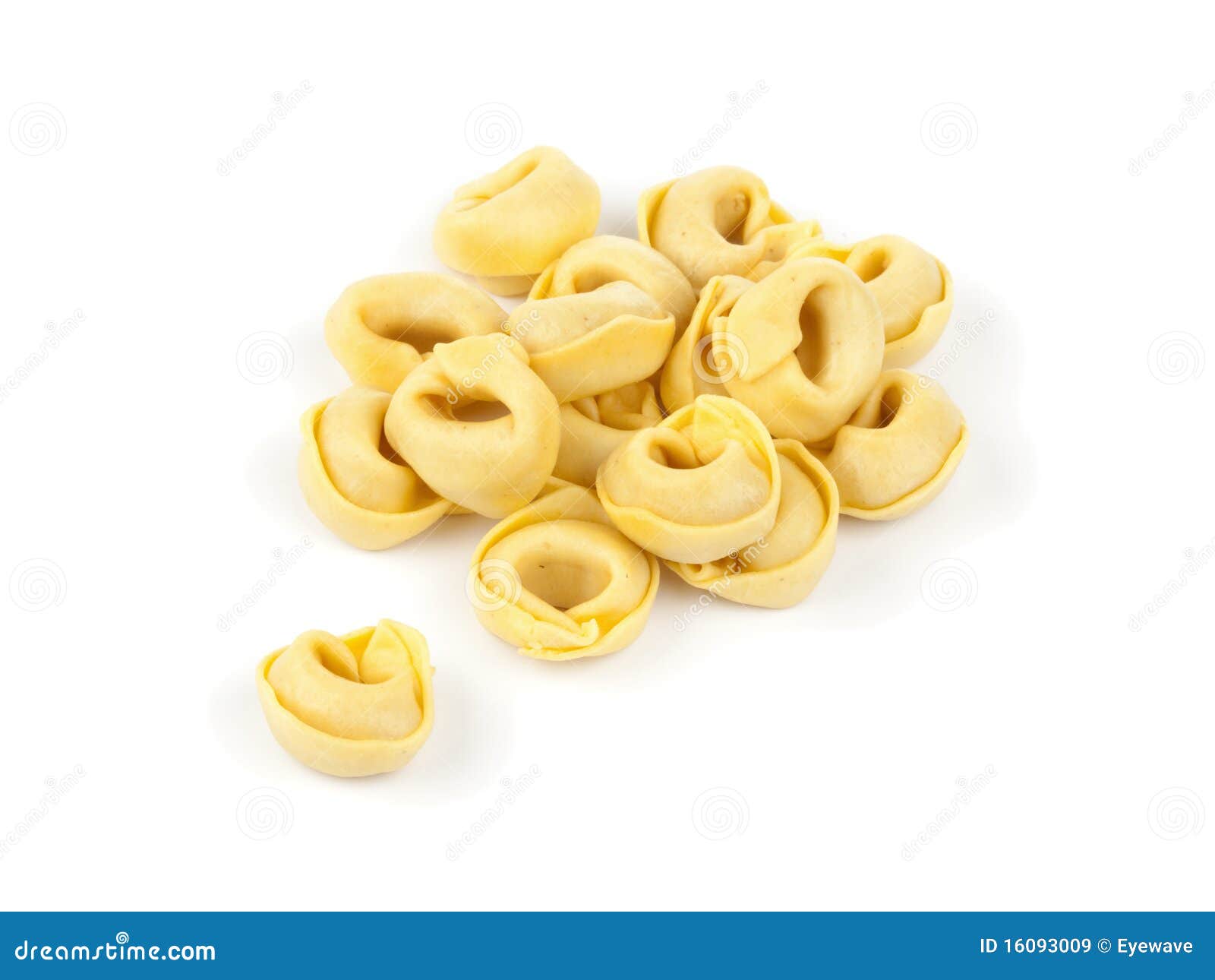 Tortellini pasta stock image. Image of tortellini, white 16093009
