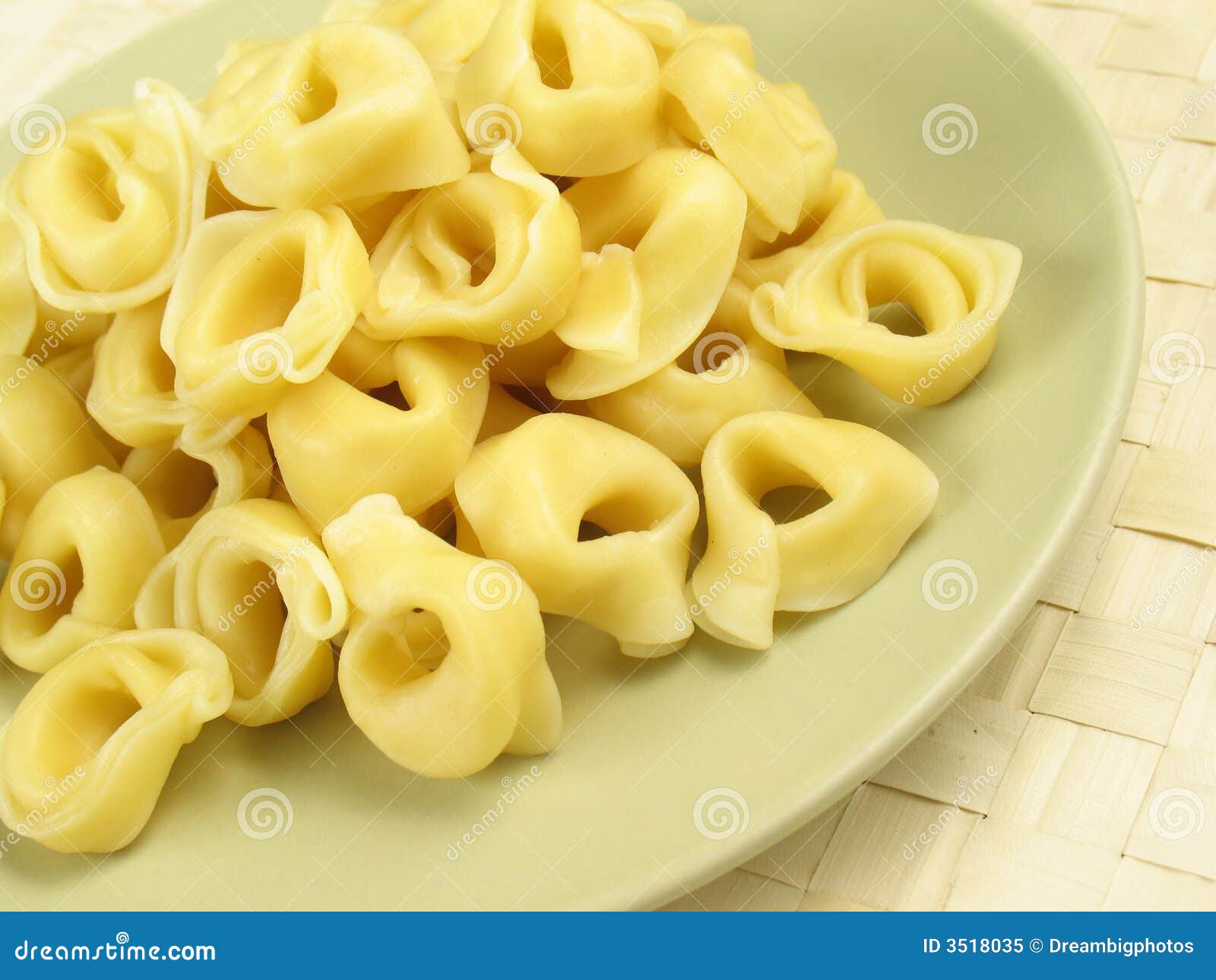 Tortellini Pasta stock image. Image of stuffed, carbohydrates 3518035