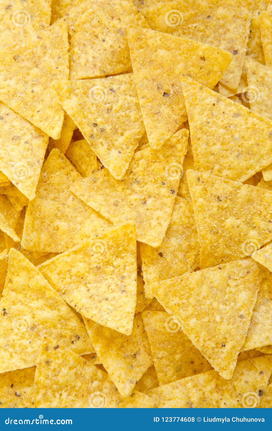 Tortilla Chips, Top View, Closeup. Mexican Food. Stock Photo Image of detail, mexican 123774608