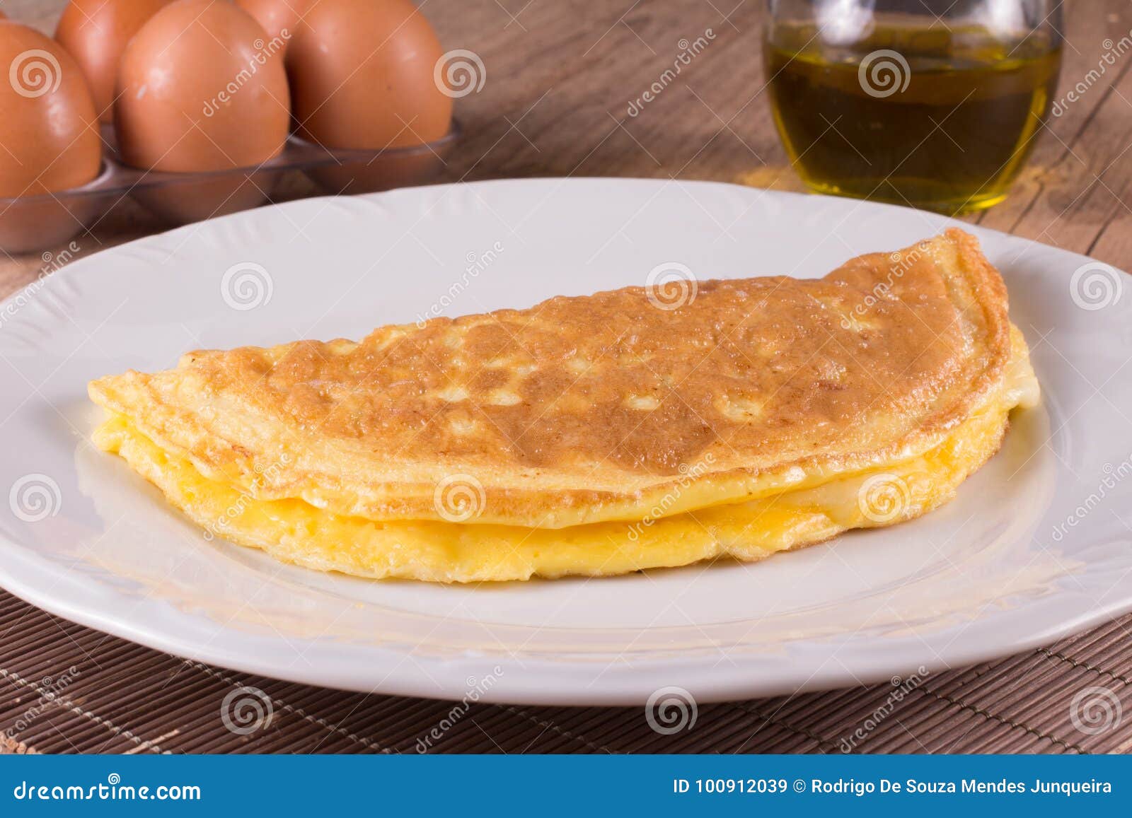 Tortilla Con Queso Y El Jamón Imagen de archivo Imagen de fresco