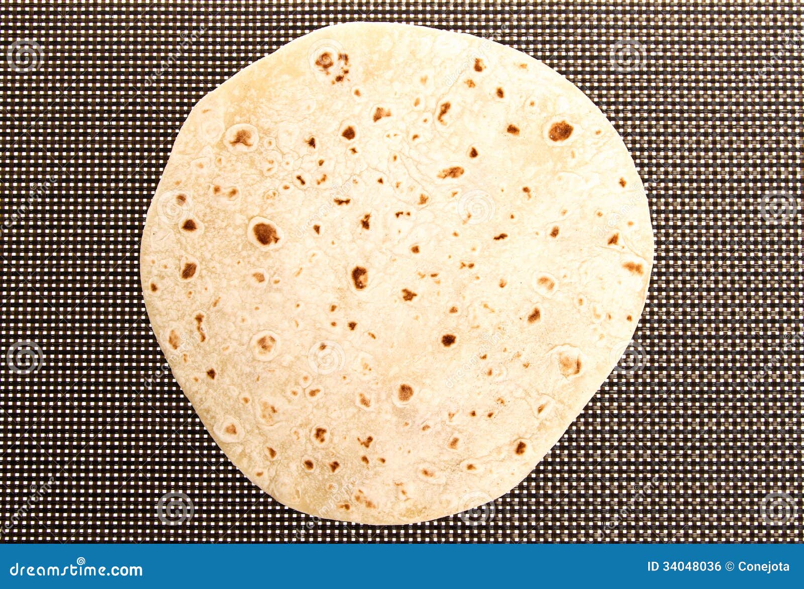 Tortilla, Corn bread stock photo. Image of empty, masa 34048036
