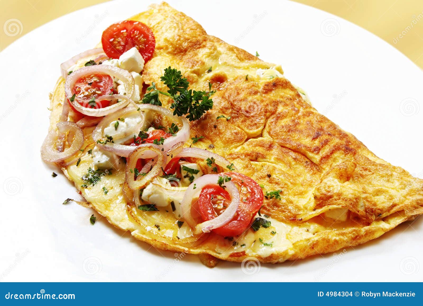 Tortilla de huevos foto de archivo. Imagen de cabra, cebollas 4984304