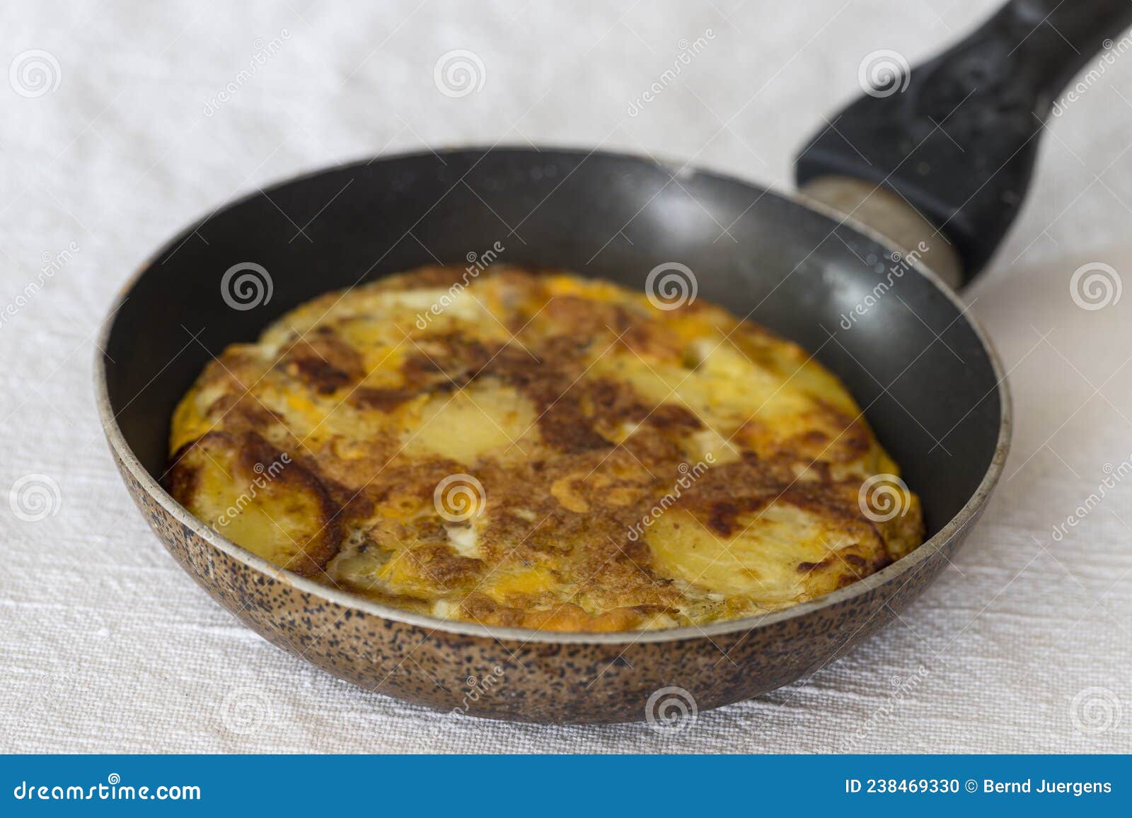 Tortilla espanola stock photo. Image of appetizer, onion 238469330