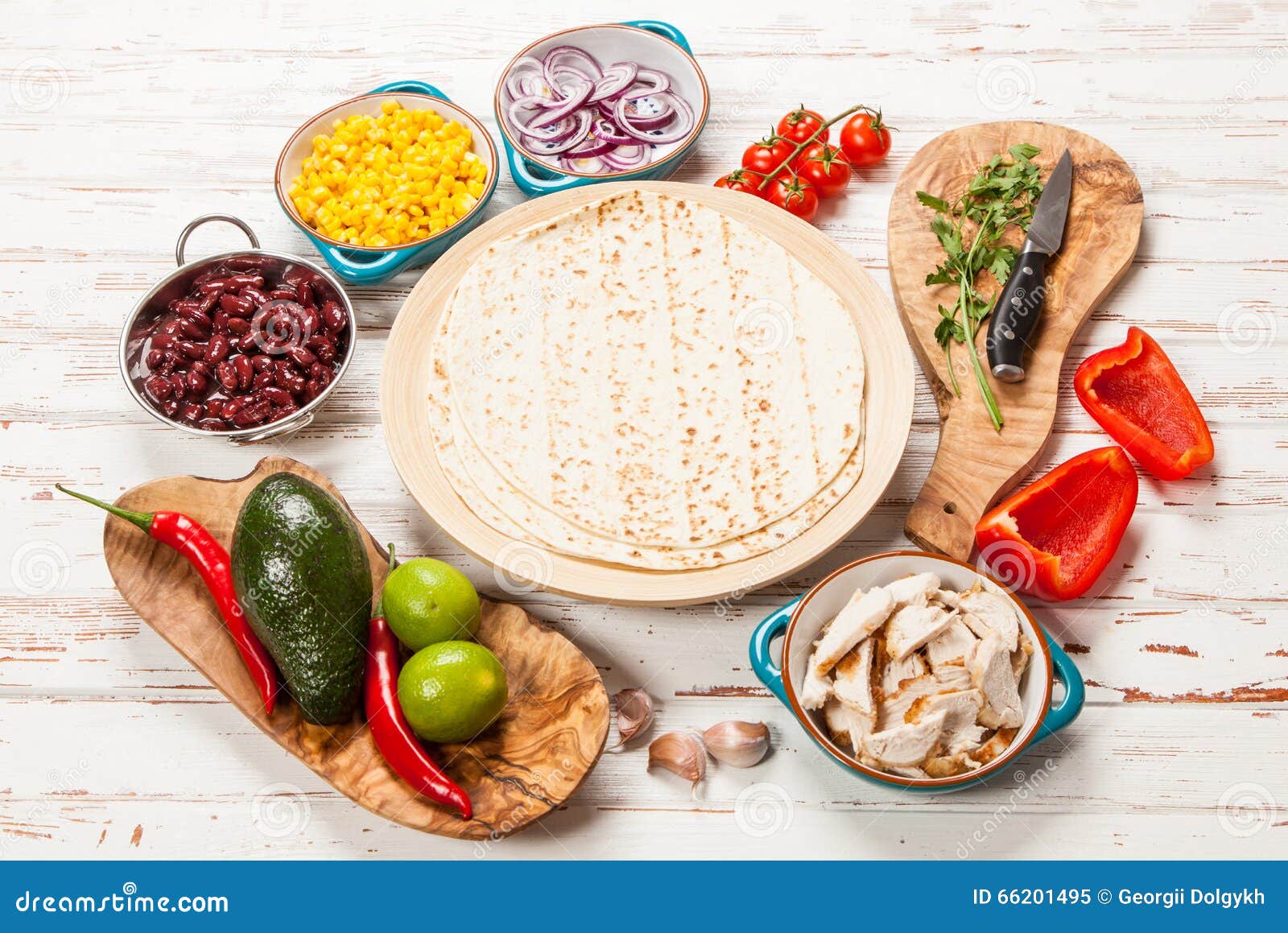 Tortilla with a Mix of Ingredients Stock Image Image of paprika, green 66201495