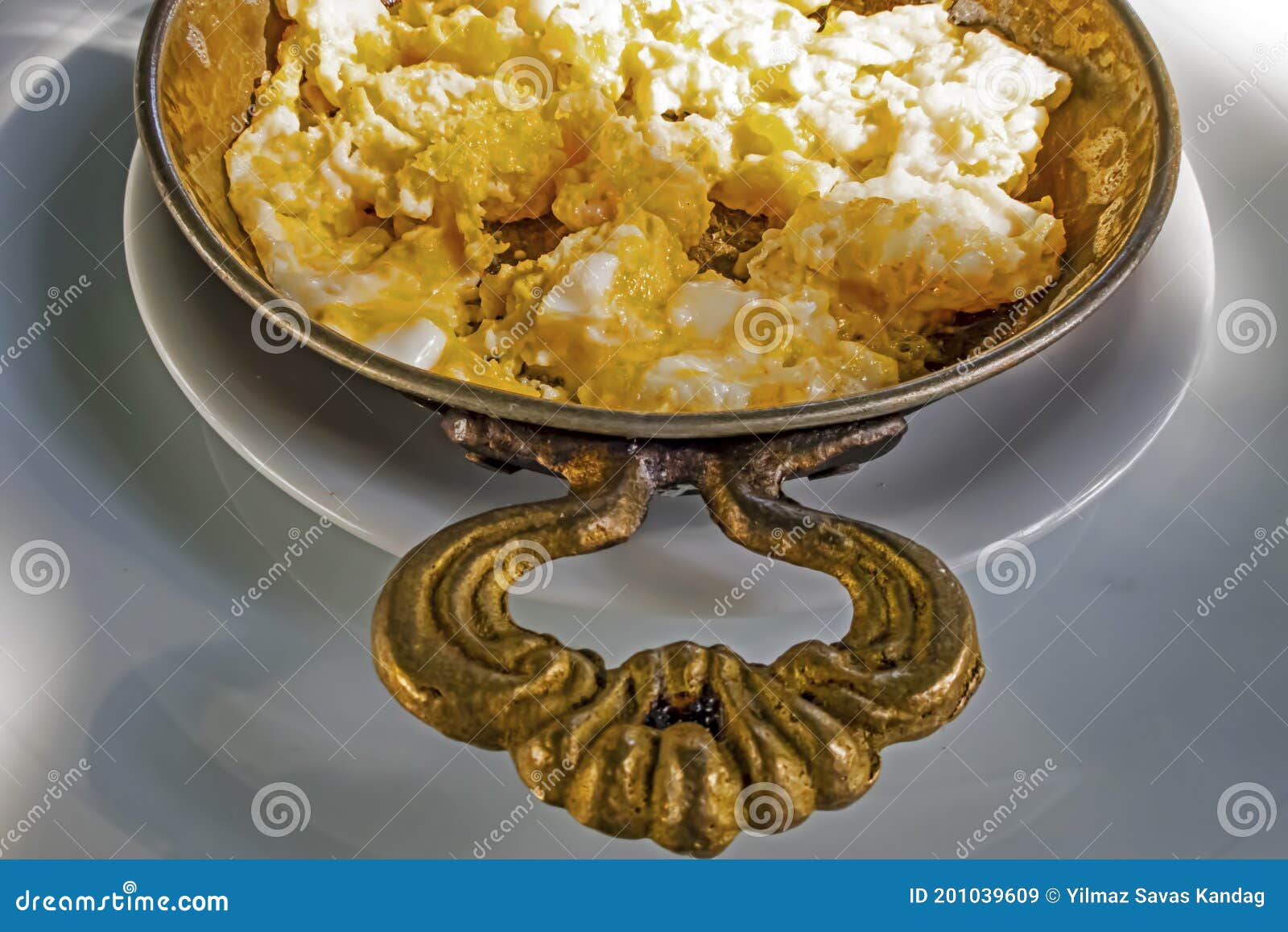 Tortilla Tradicional Turca De Desayuno Imagen de archivo Imagen de