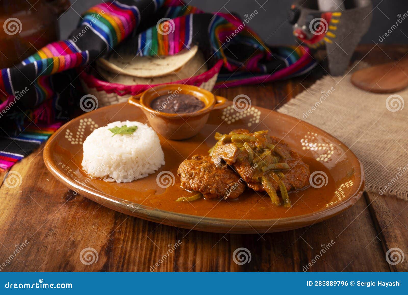 mexican homemade food tortitas de carne
