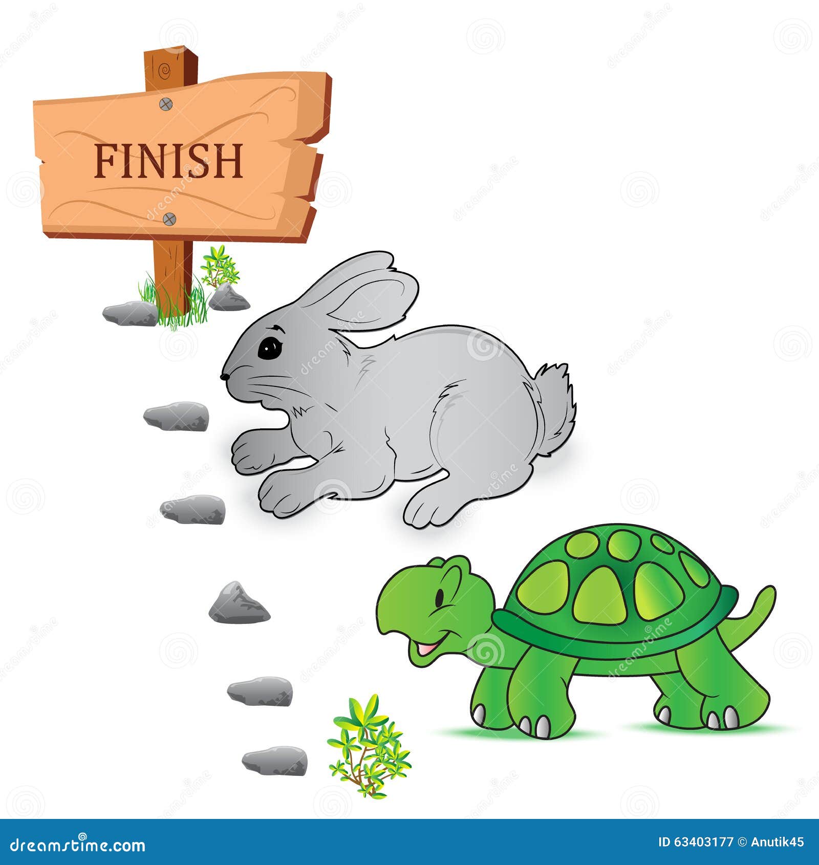 clipart tortoise and the hare - photo #49