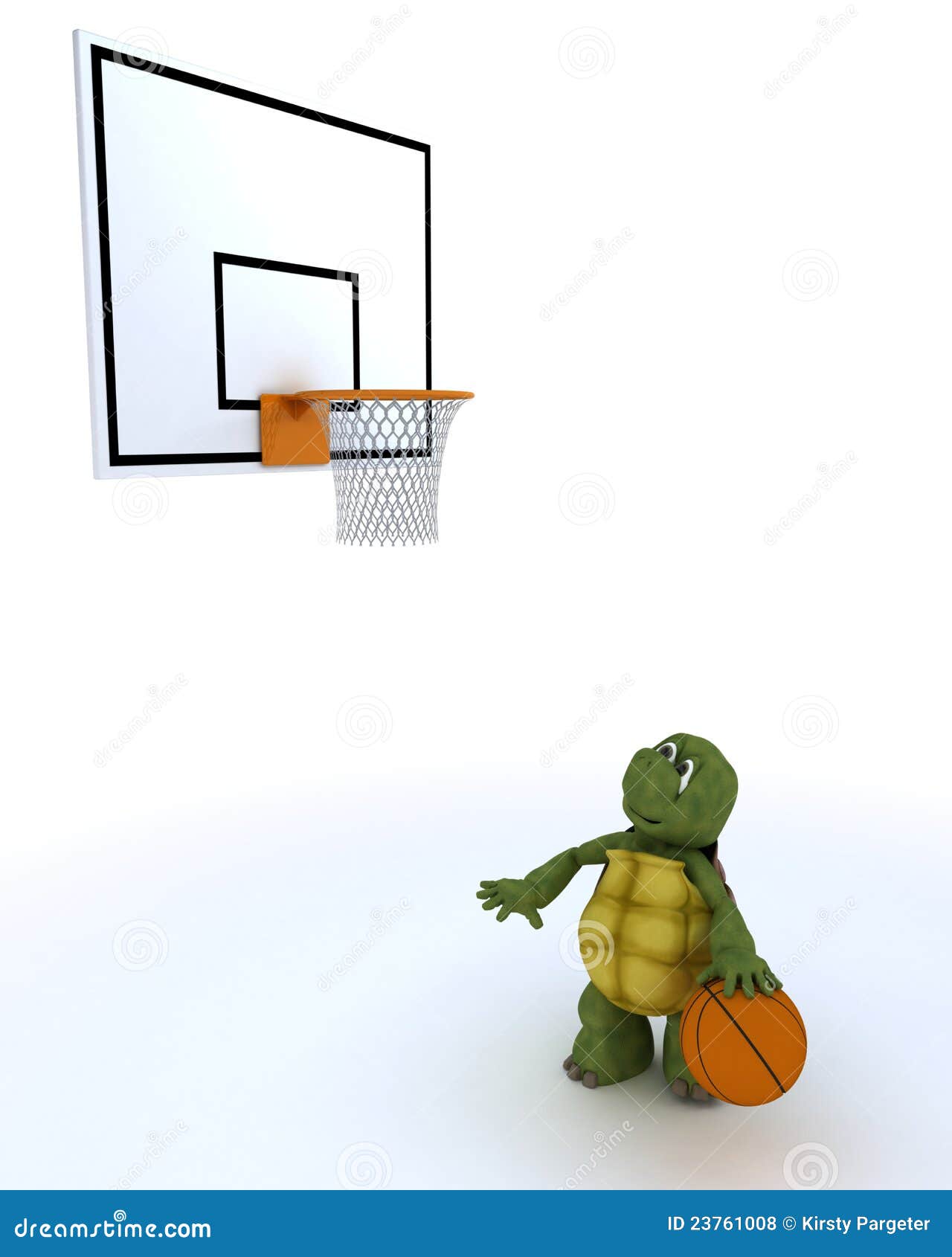 Tortoise Playing Basket Ball Stock Illustration Illustration of ocean