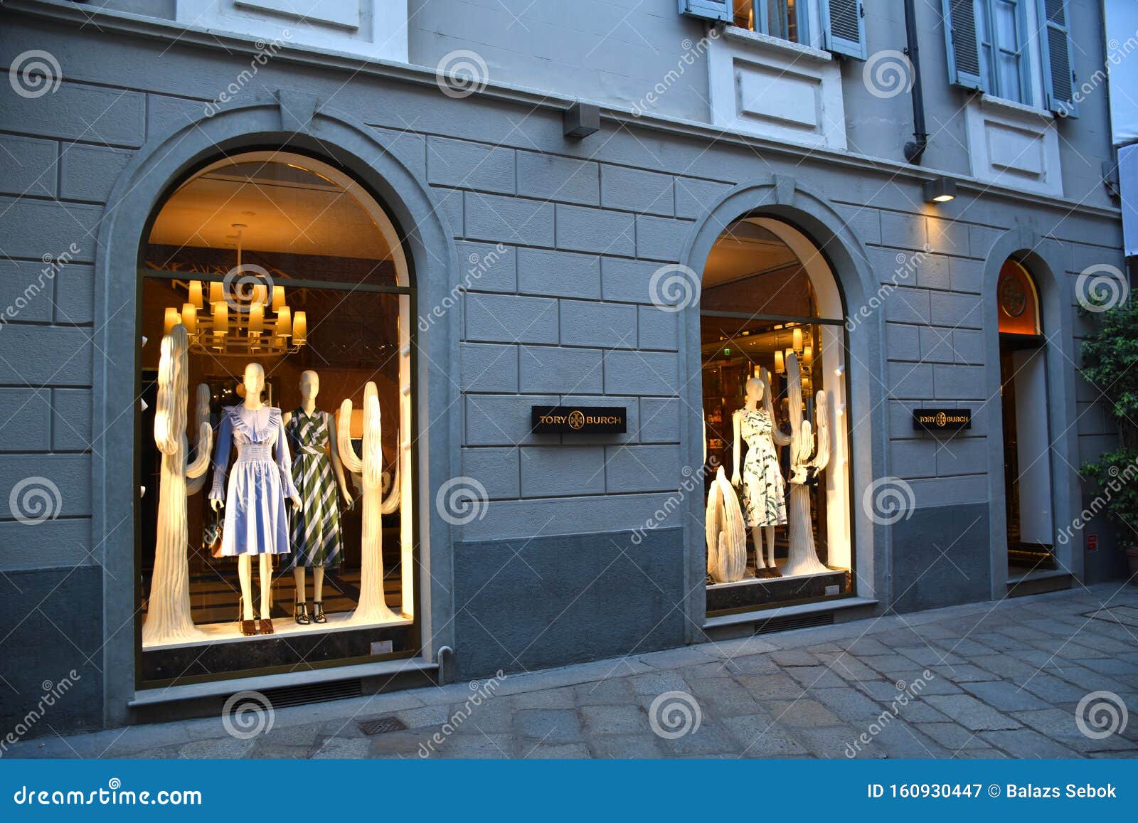 Tory Burch Store Displays in the Fashion District of Milan Editorial  Photography - Image of italy, exclusive: 160930447