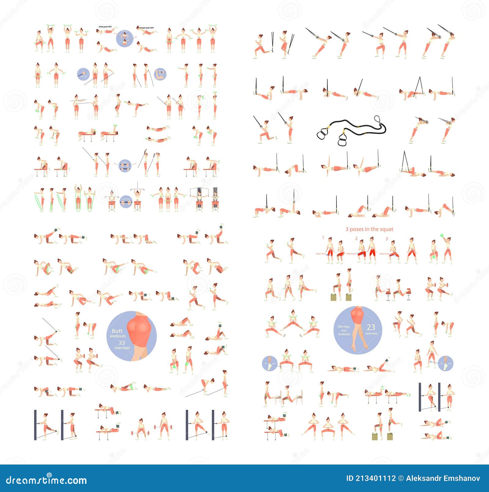 Muscle Groups Chart Vector Illustration Cartoondealer 96678502 Muscle Groups Chart Vector Illustration Cartoondealer 96678502