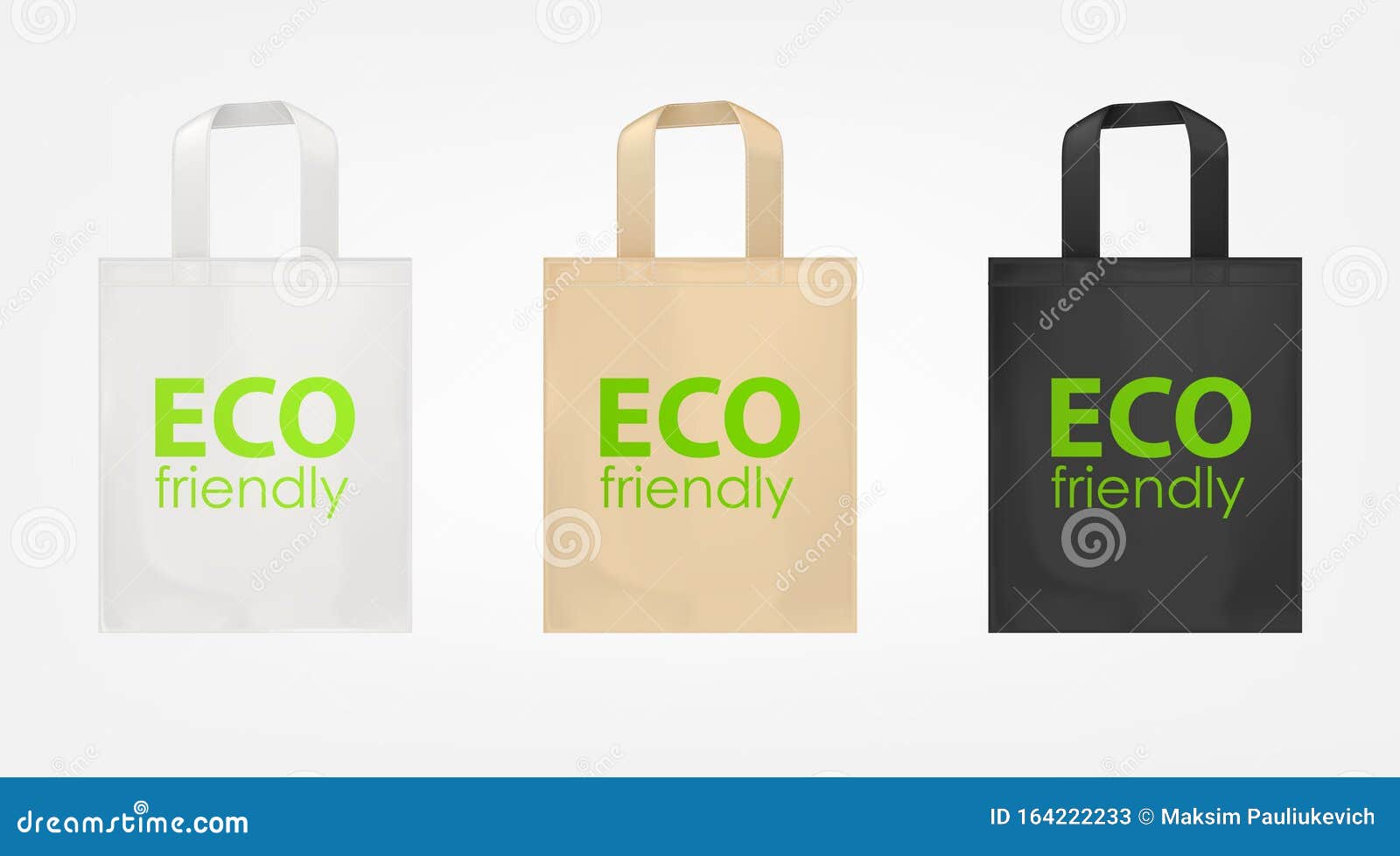 Download Tote shopping eco bags stock vector. Illustration of ...