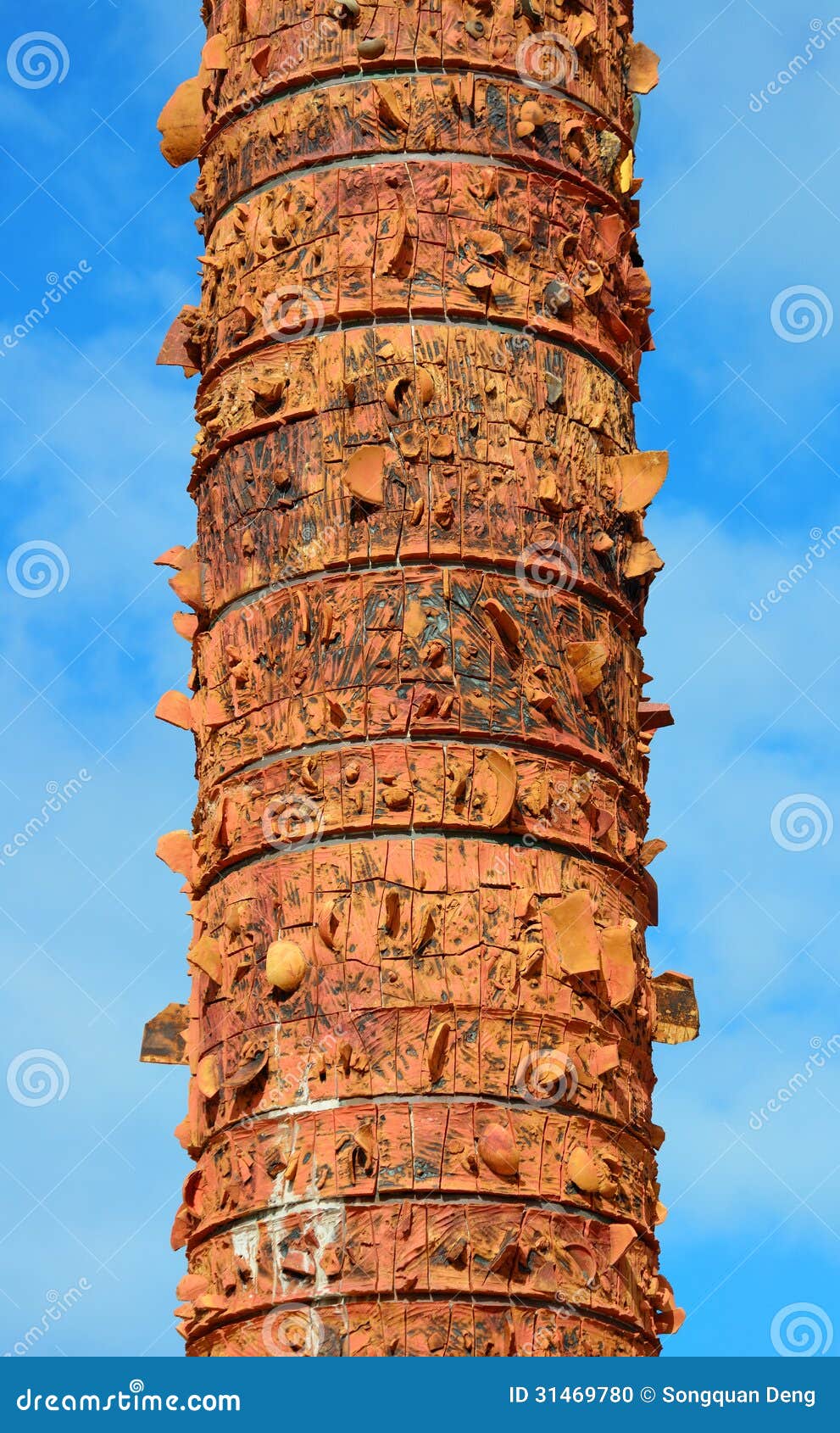 Totem in old San Juan stock photo. Image of caribbean 31469780