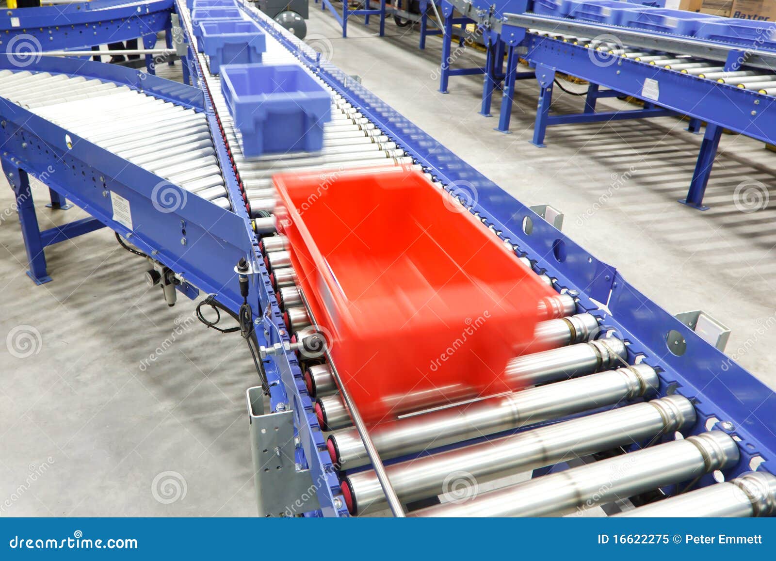 Totes On A Conveyor Belt Royalty Free Stock Photo Image 16622275