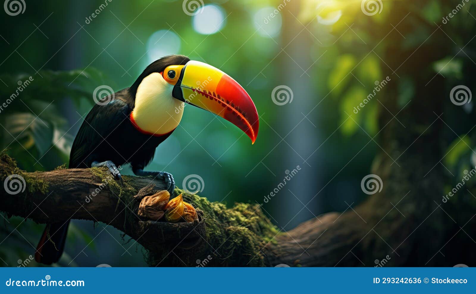 Exploring Toucan S Dietary Habits in the Wild with Canon M50 Stock ... Biology Diagrams