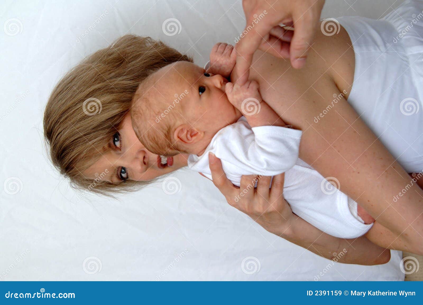Touch the baby stock image. Image of look, holding, hugging 2391159