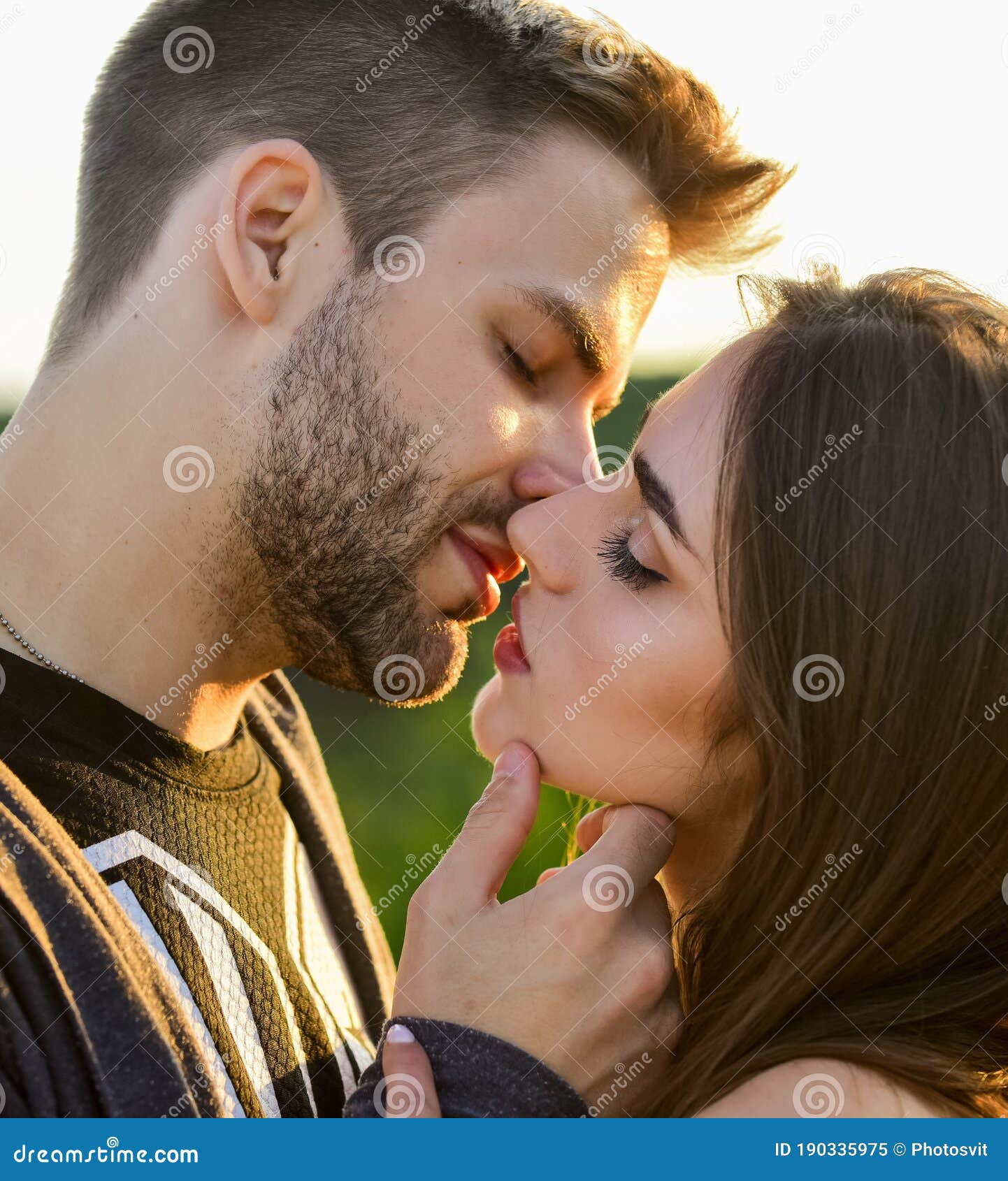 Girl Hot Kissing