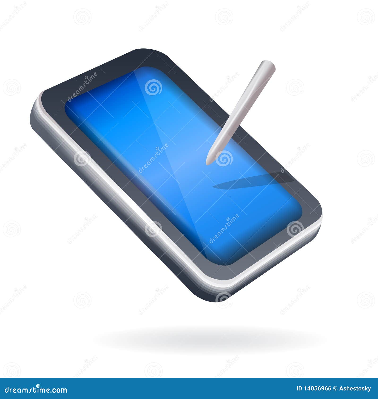 Touch Screen Pad Device Royalty Free Stock Image Image