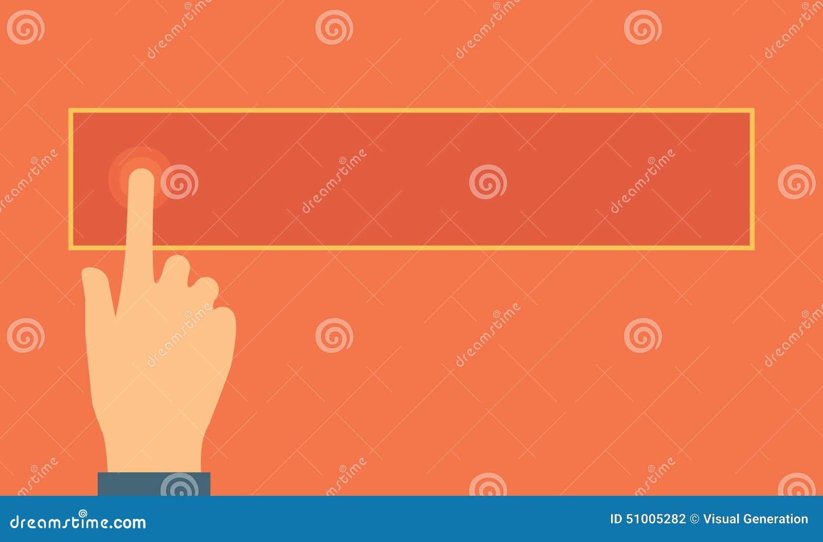 Touch Screen stock vector. Illustration of creativity 51005282