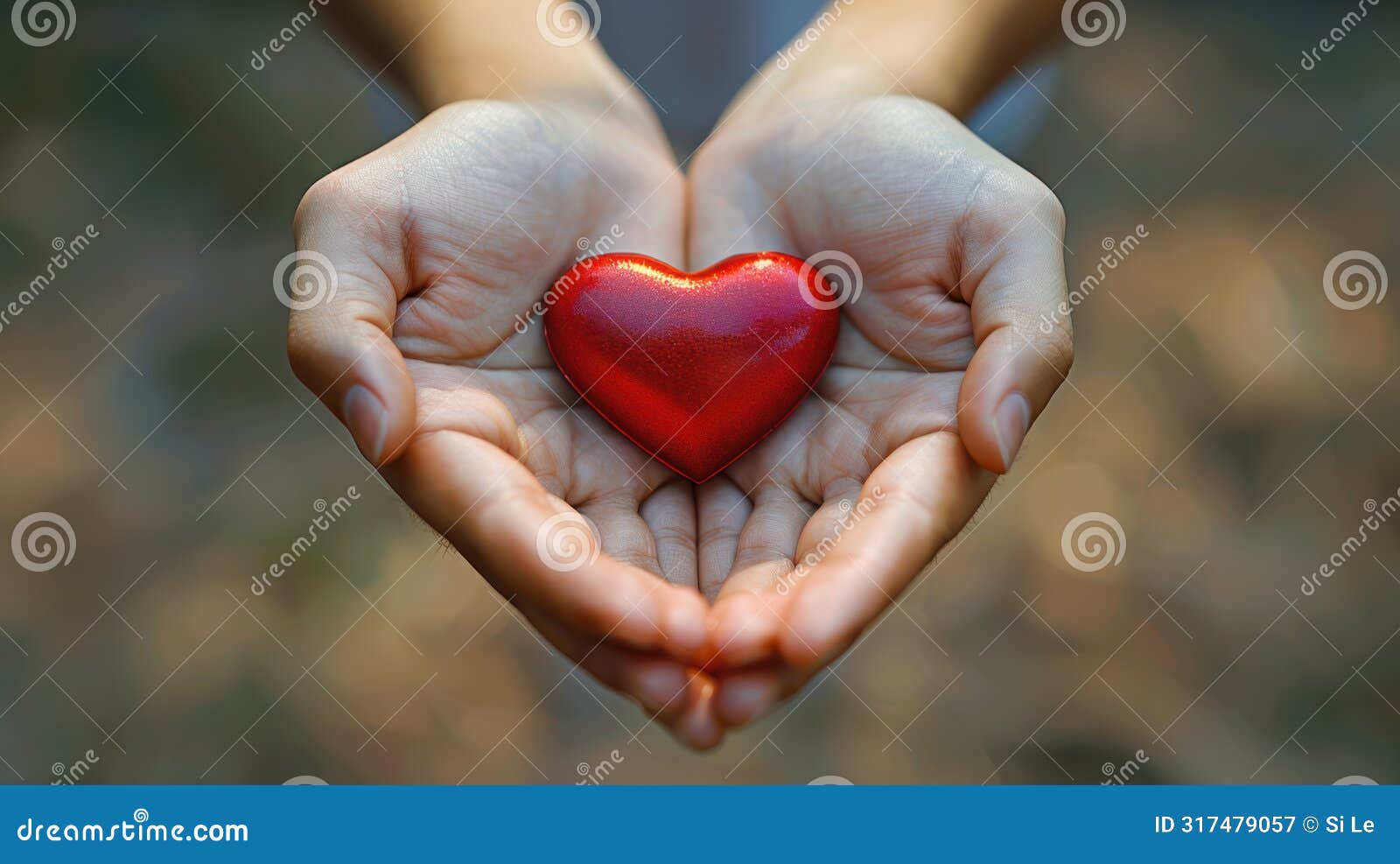 love in hand: a heartfelt donation gesture