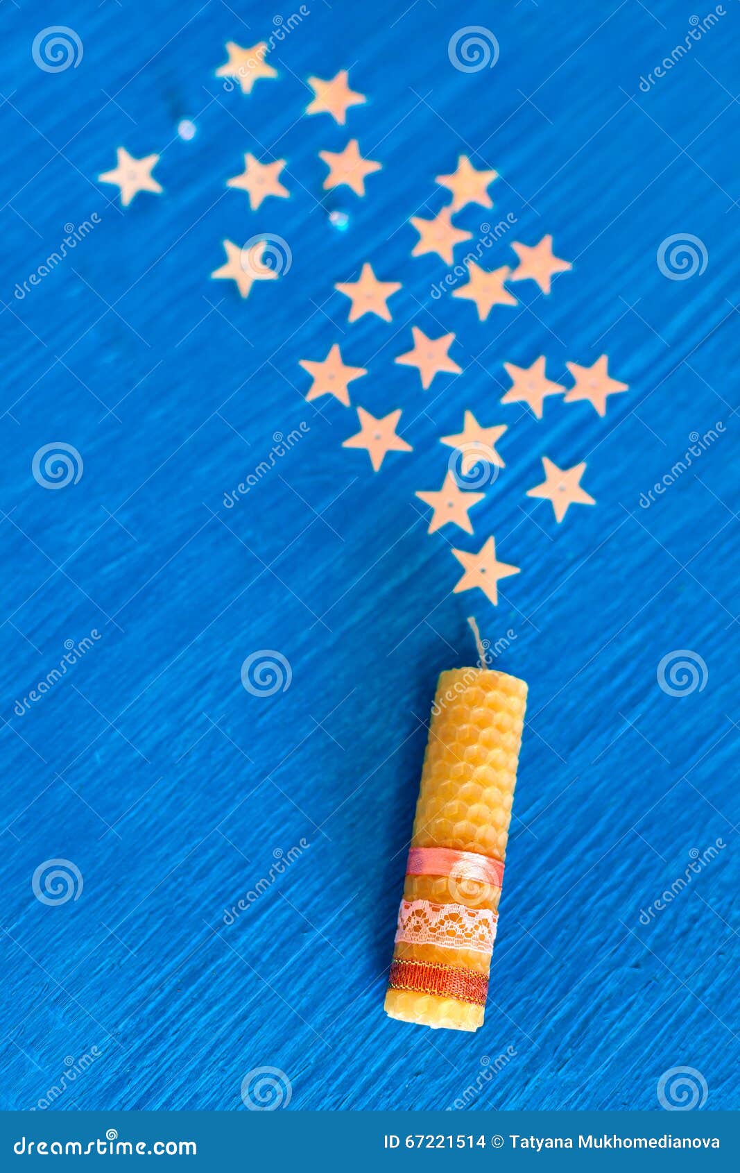 Touching Song Of The Candles Stock Photo Image Of Trim Handmade
