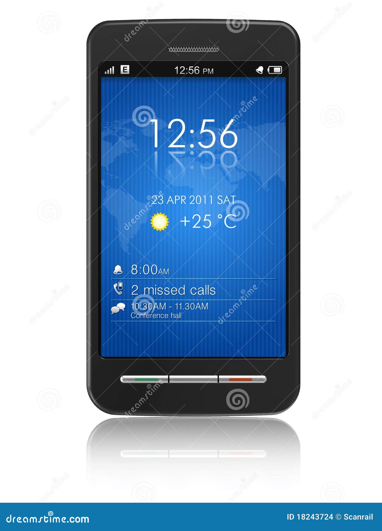 touchscreen smartphone