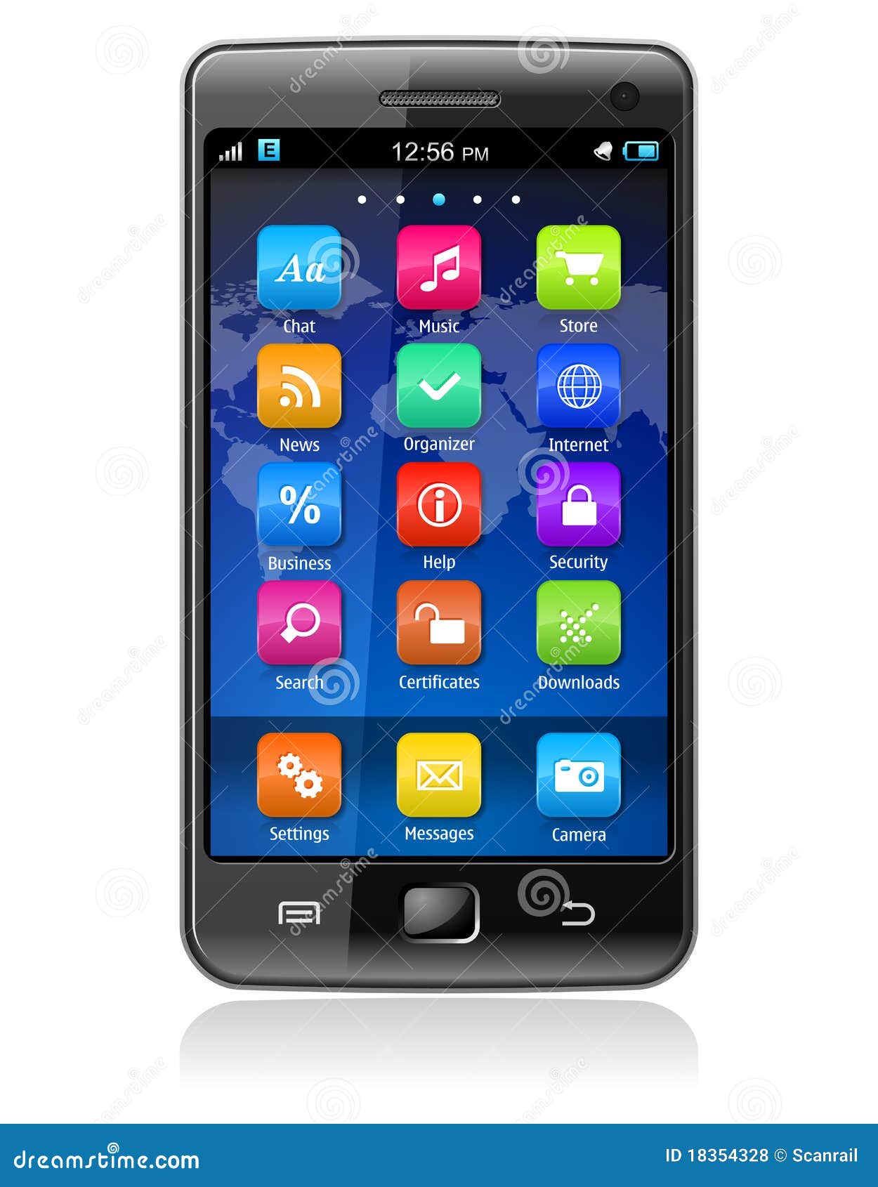 touchscreen smartphone