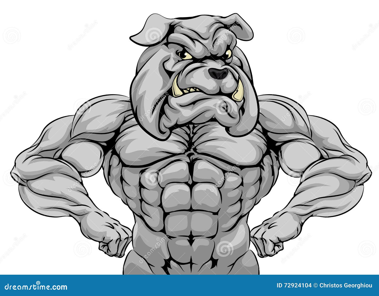 Bulldog Muscle Stock Illustrations – 544 Bulldog Muscle Stock  Illustrations, Vectors & Clipart - Dreamstime