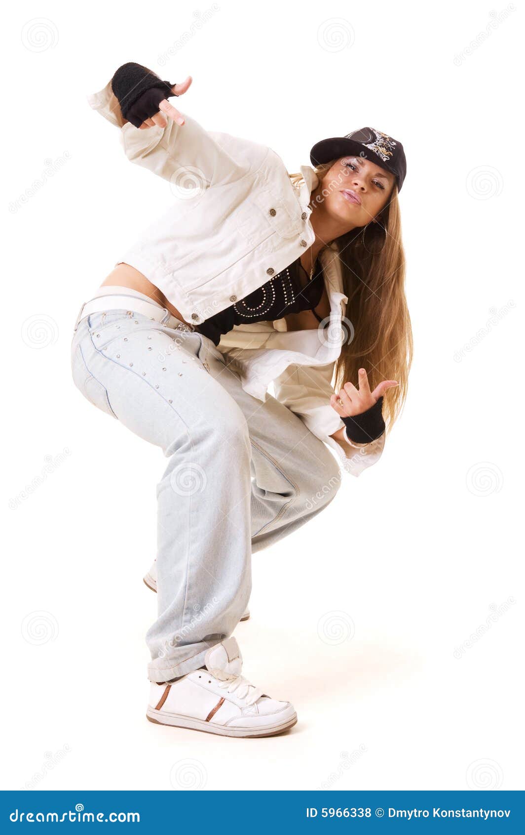 Young Girl Hip Hop Dancer Posing Stock Photo 416434474 | Shutterstock