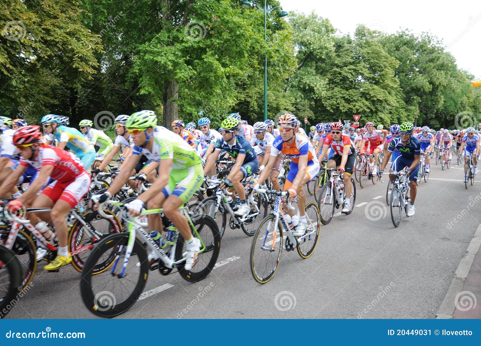 Tour De France 2011 in Final Stage Editorial Photo Image of