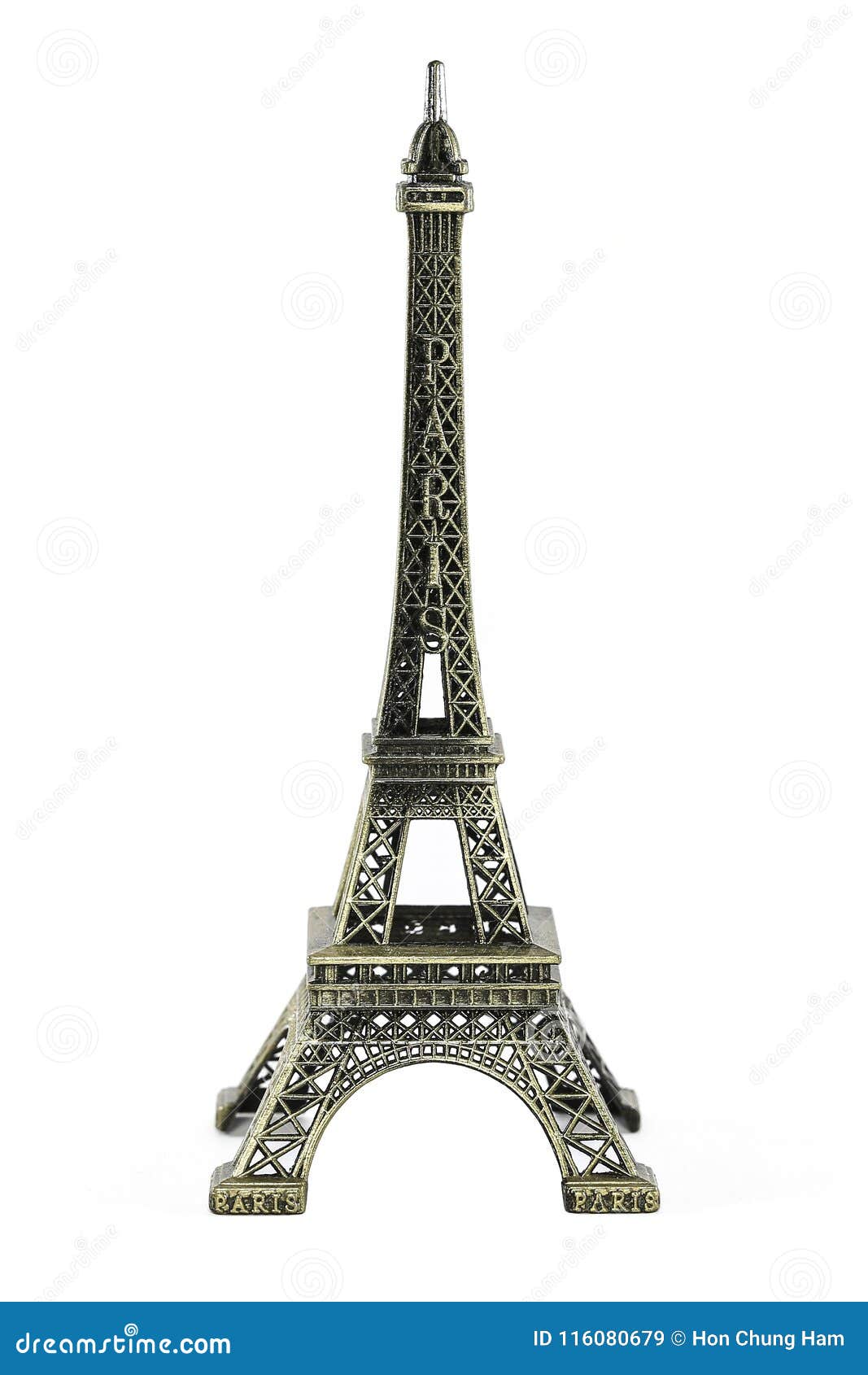 Tour Eiffel Miniature De Paris Une France Célèbre De Symbole Avec Le Fond  Blanc Image stock - Image du acier, petit: 116080679