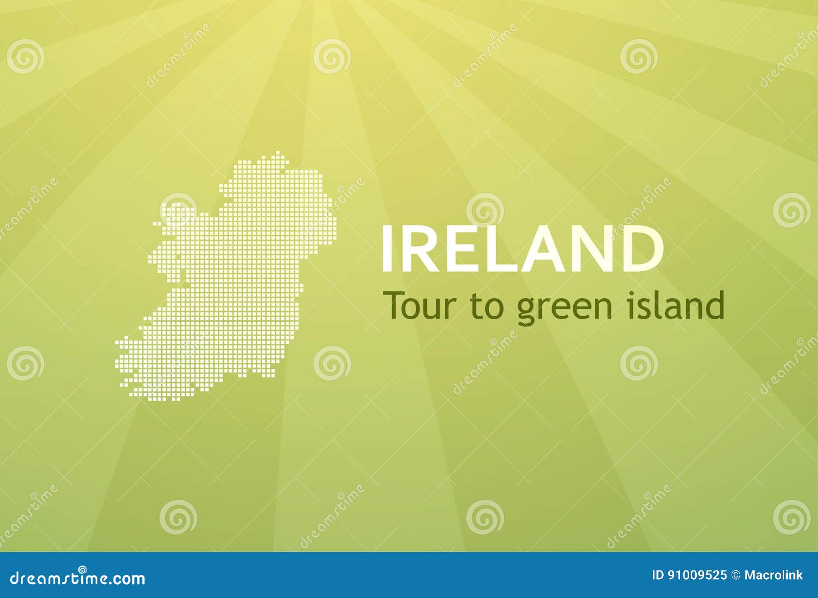 Tour To Ireland - Business Card for Travel Company Stock Vector -  Illustration of city, europe: 91009525