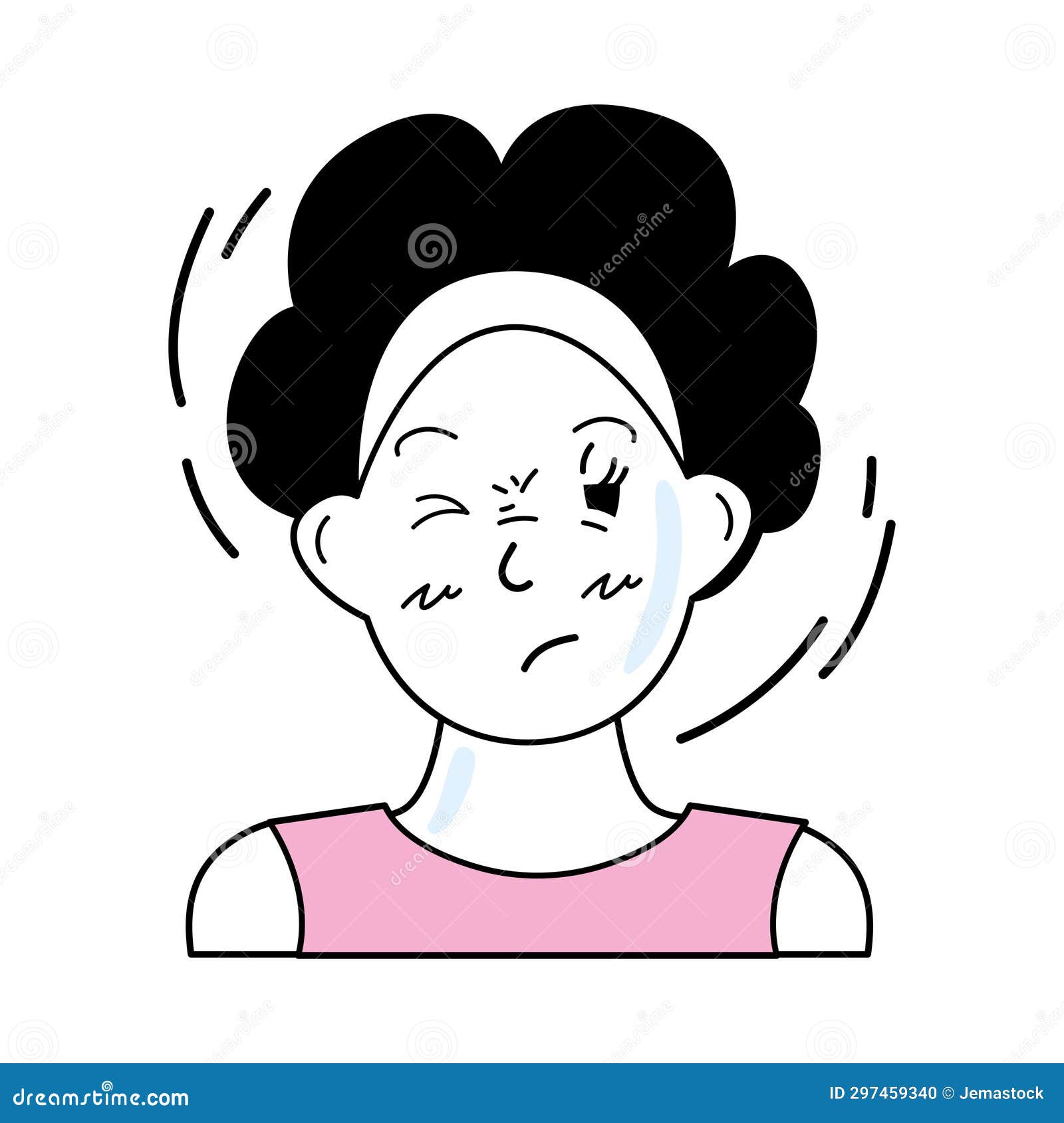 Tourette Syndrome Prevention Stock Vector Illustration of help, motor