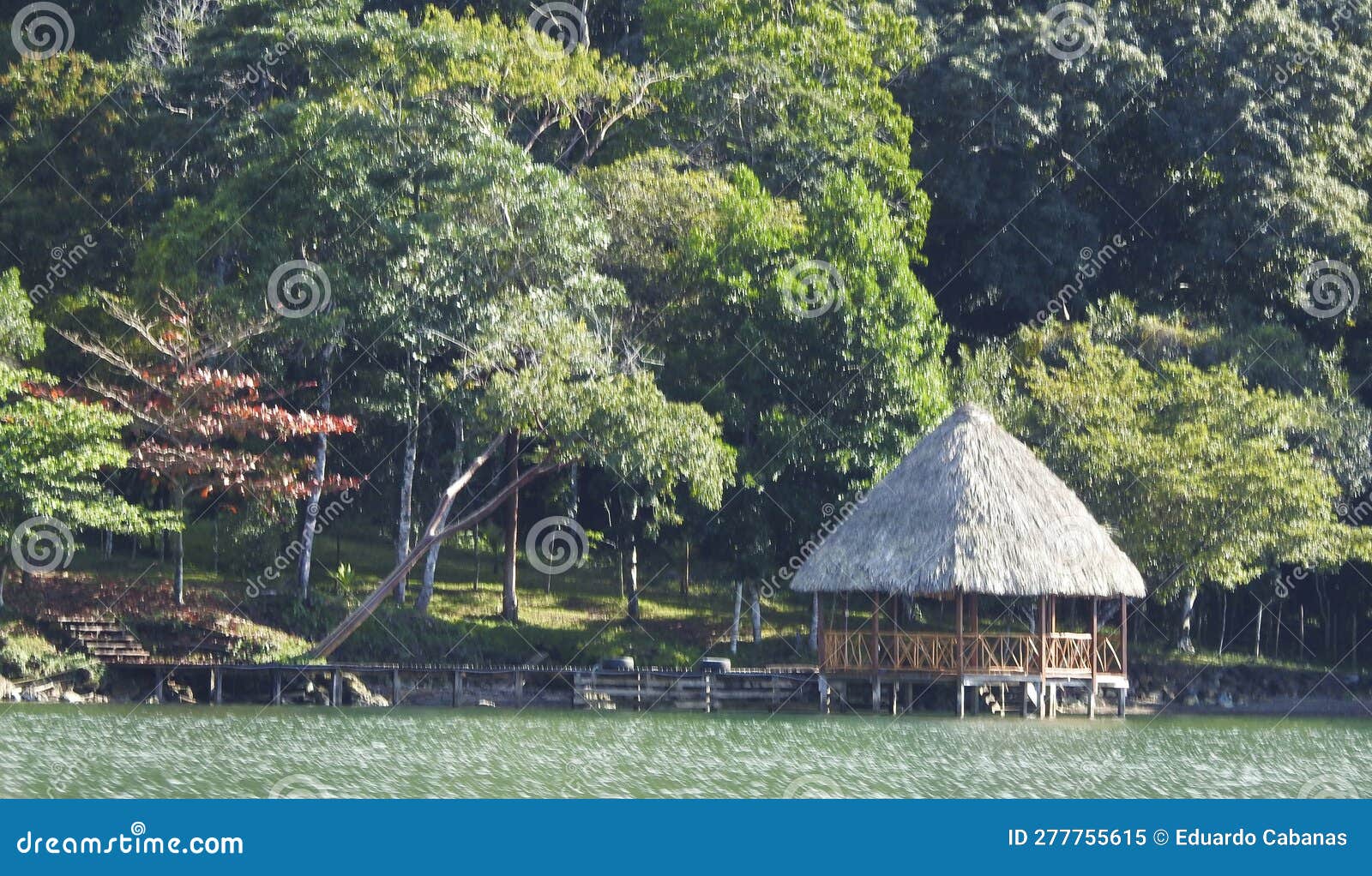 Tourism on Lake Izabal, Guatemala Stock Image - Image of nature, famous ...