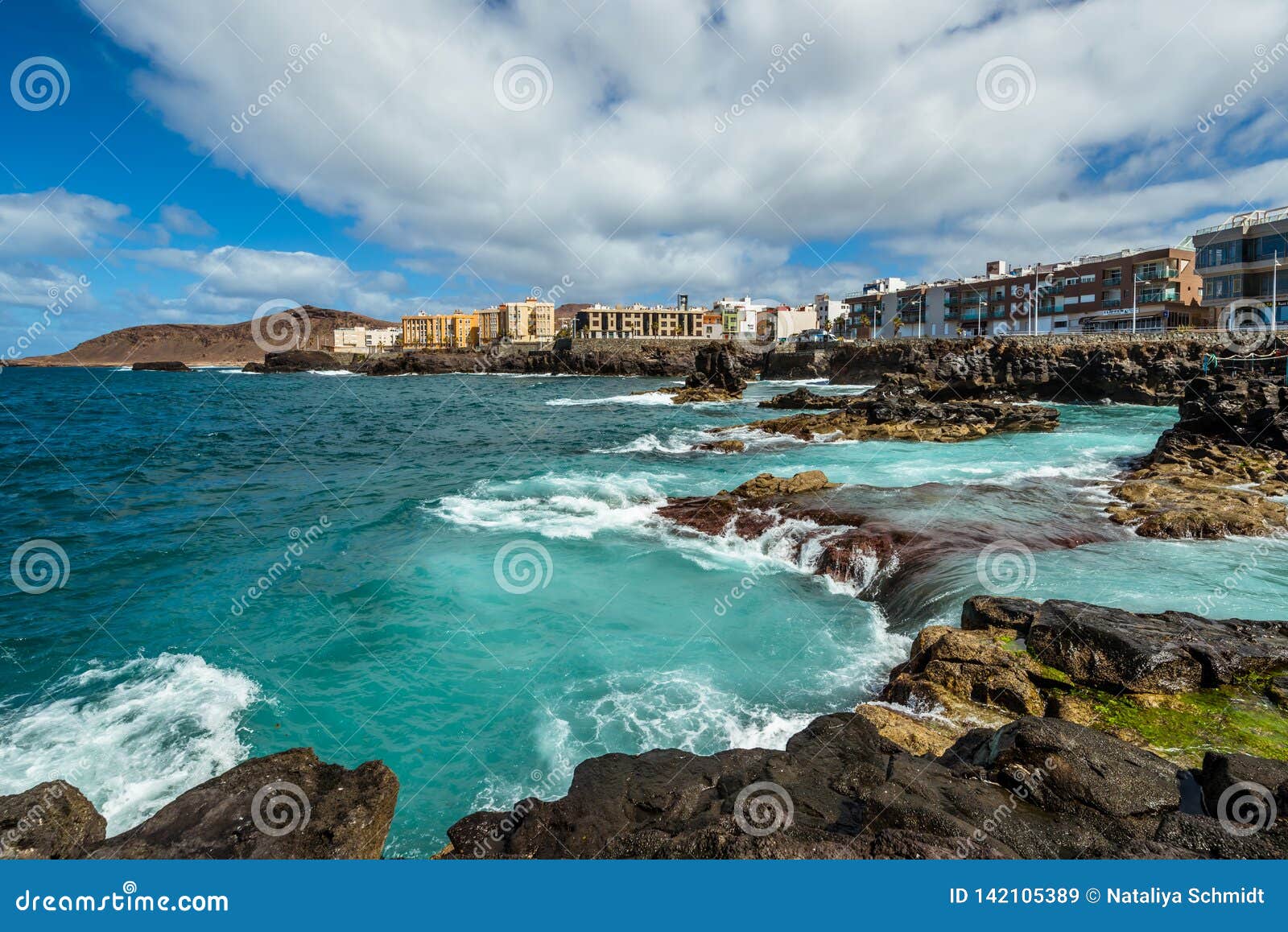 Tourisme Et Voyage Les îles Canaries Image Stock Image Du