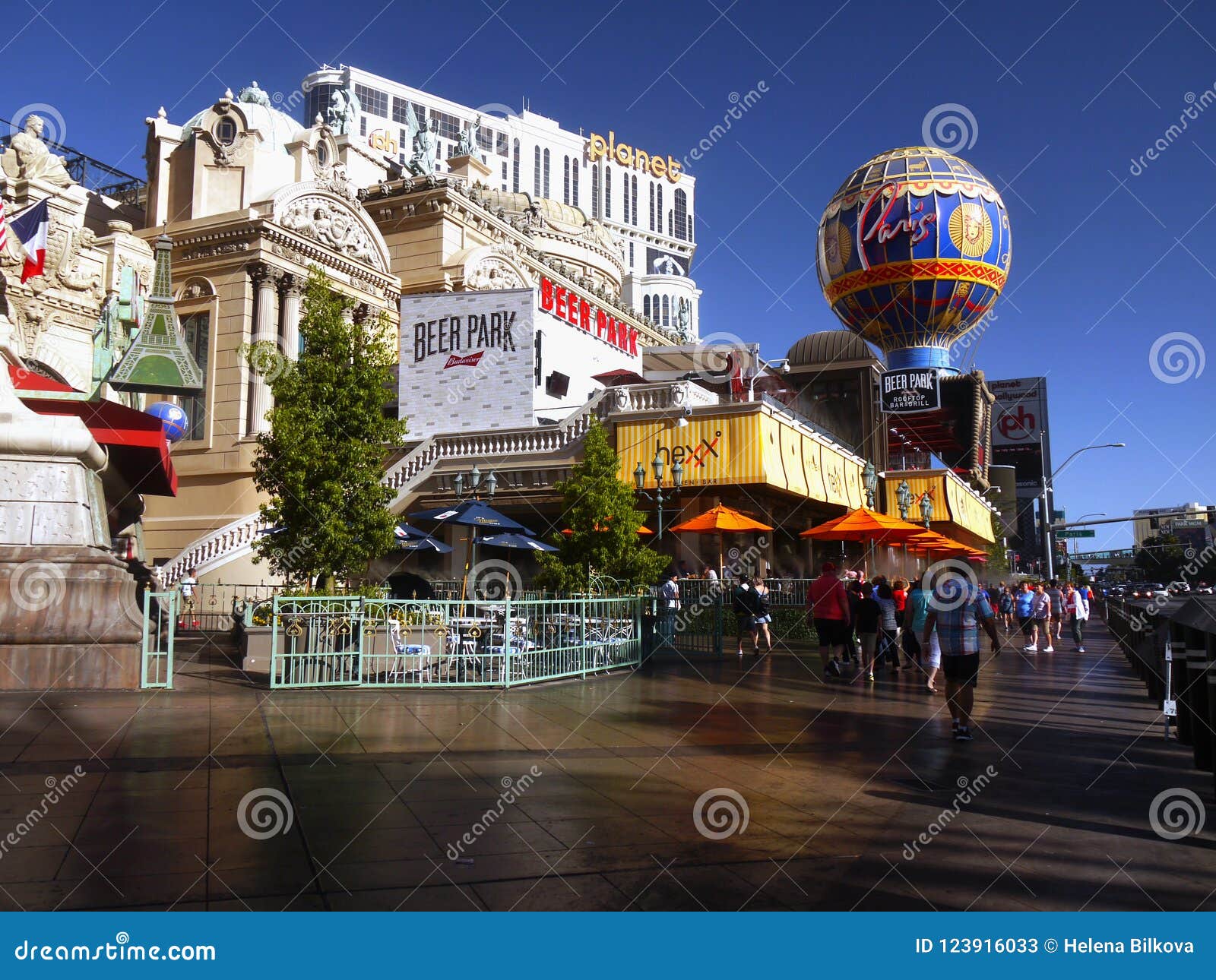 Las Vegas Planet Hollywood Tourist Attractions Nevada Editorial