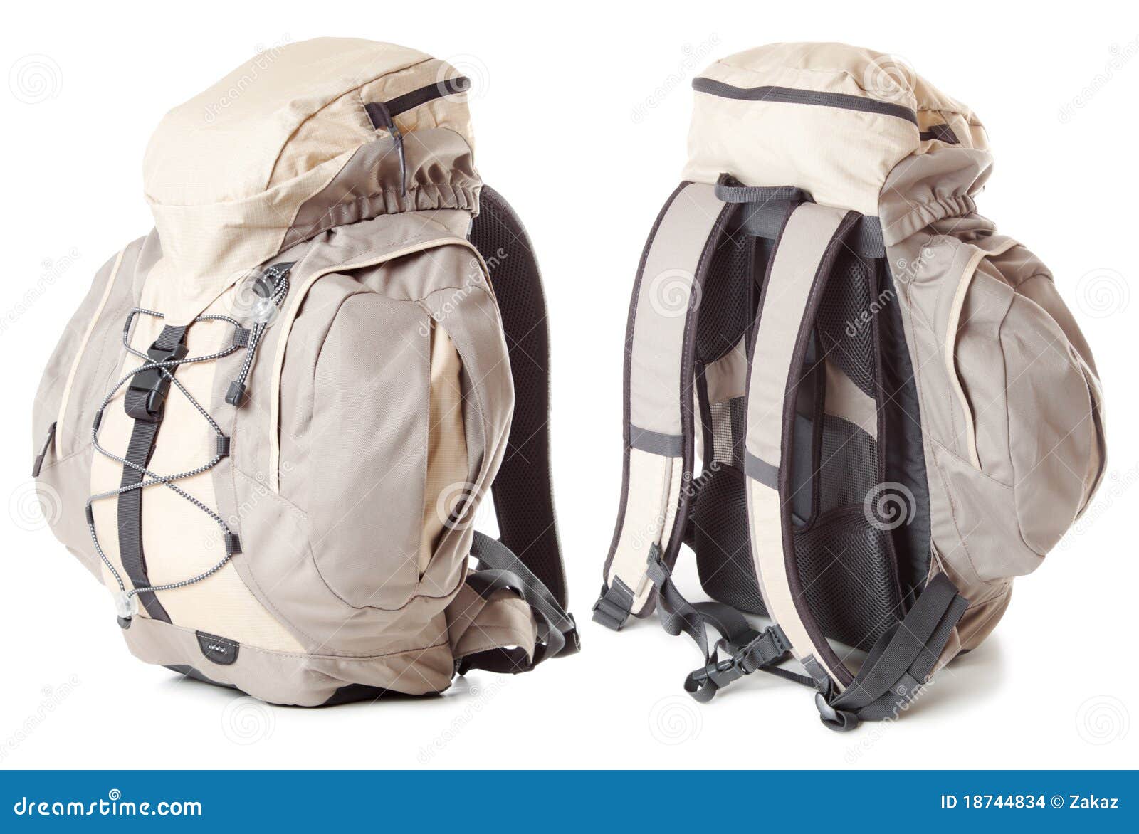 Tourist Backpack Isolated Stock Photo Image of extreme, leisure