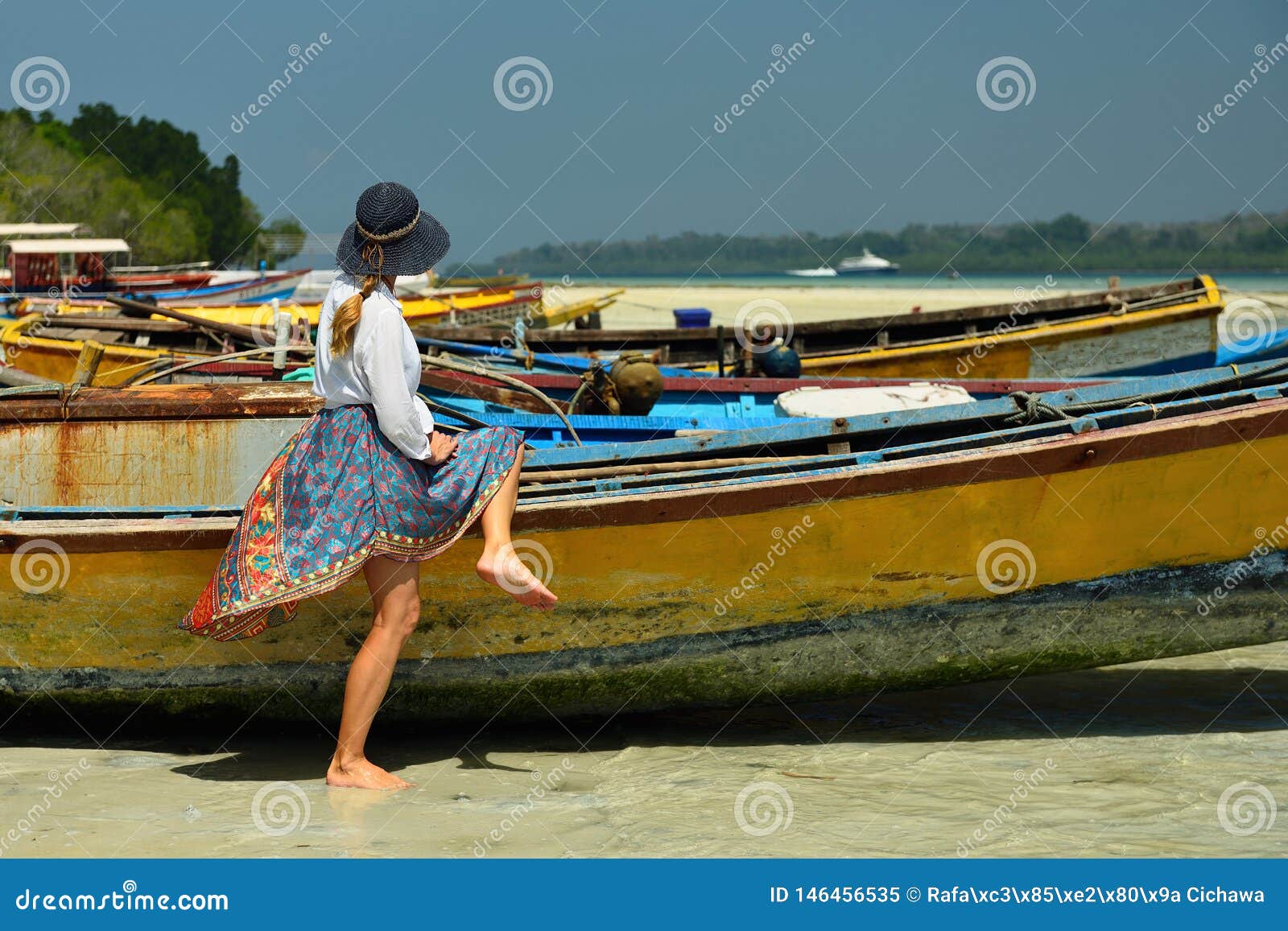 India, Andaman and Nicobar Island Stock Image - Image of palm, coconut ...