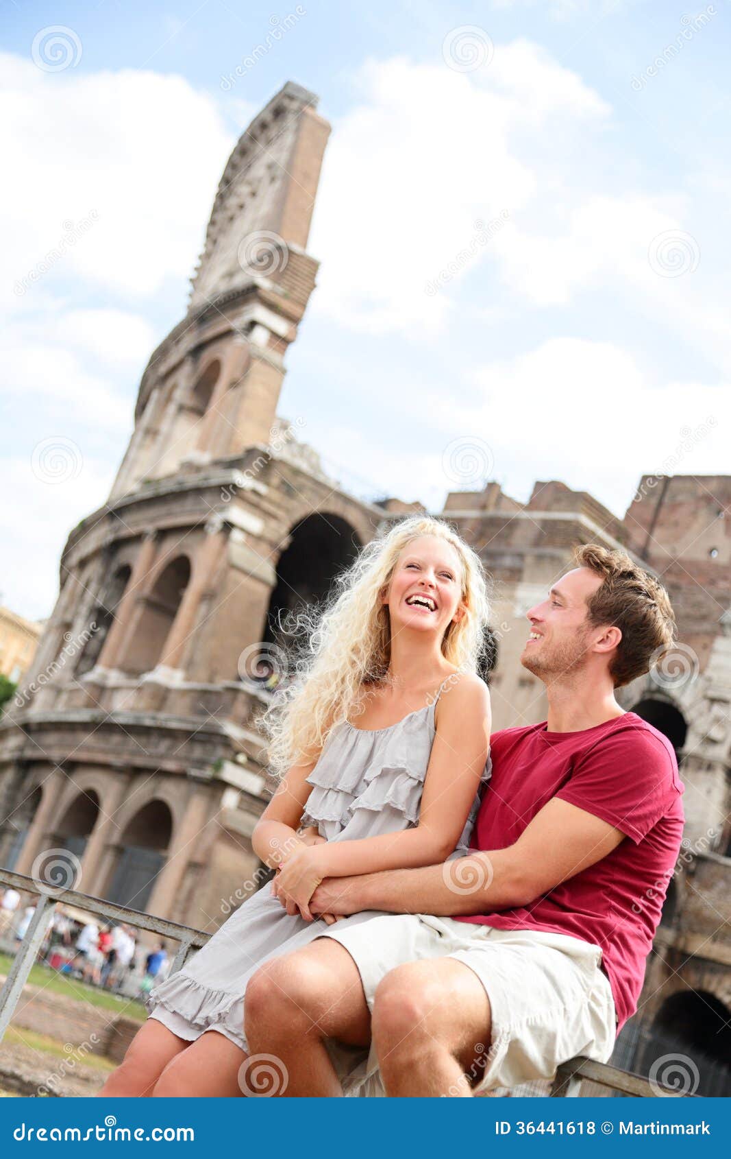 Senior Couple Navona Square Rome Happy Stock Photo 706727161 | Sh…