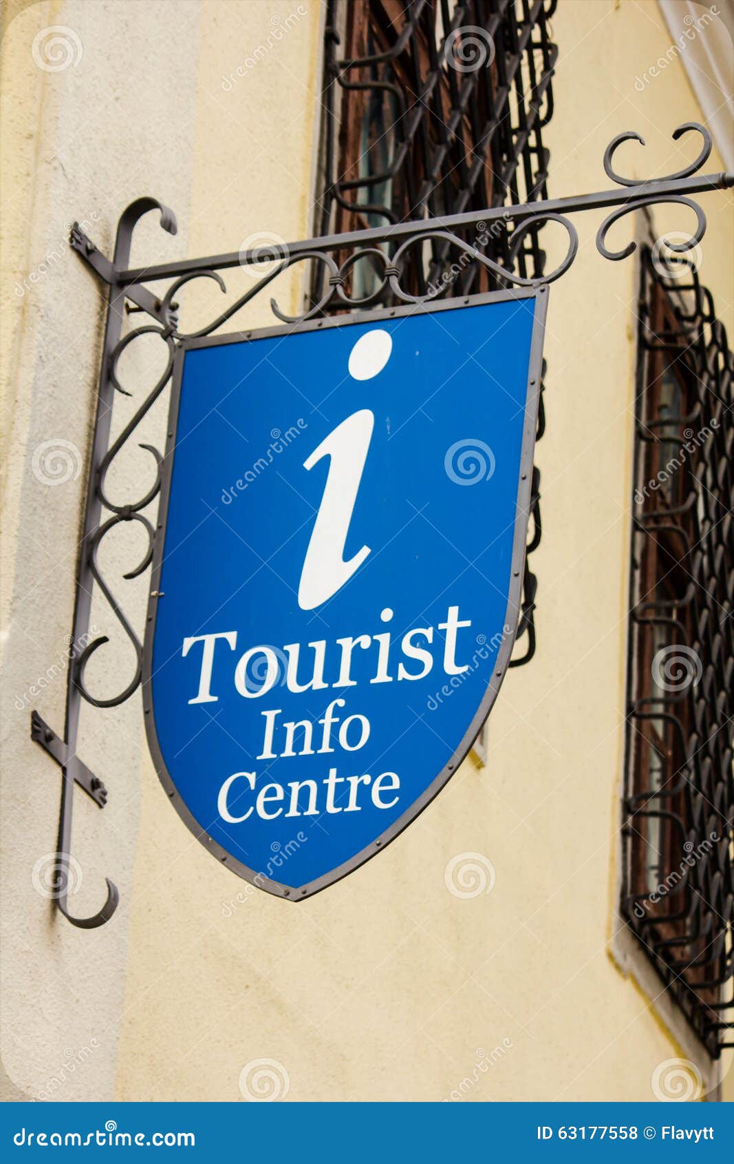 tourist information centre sign