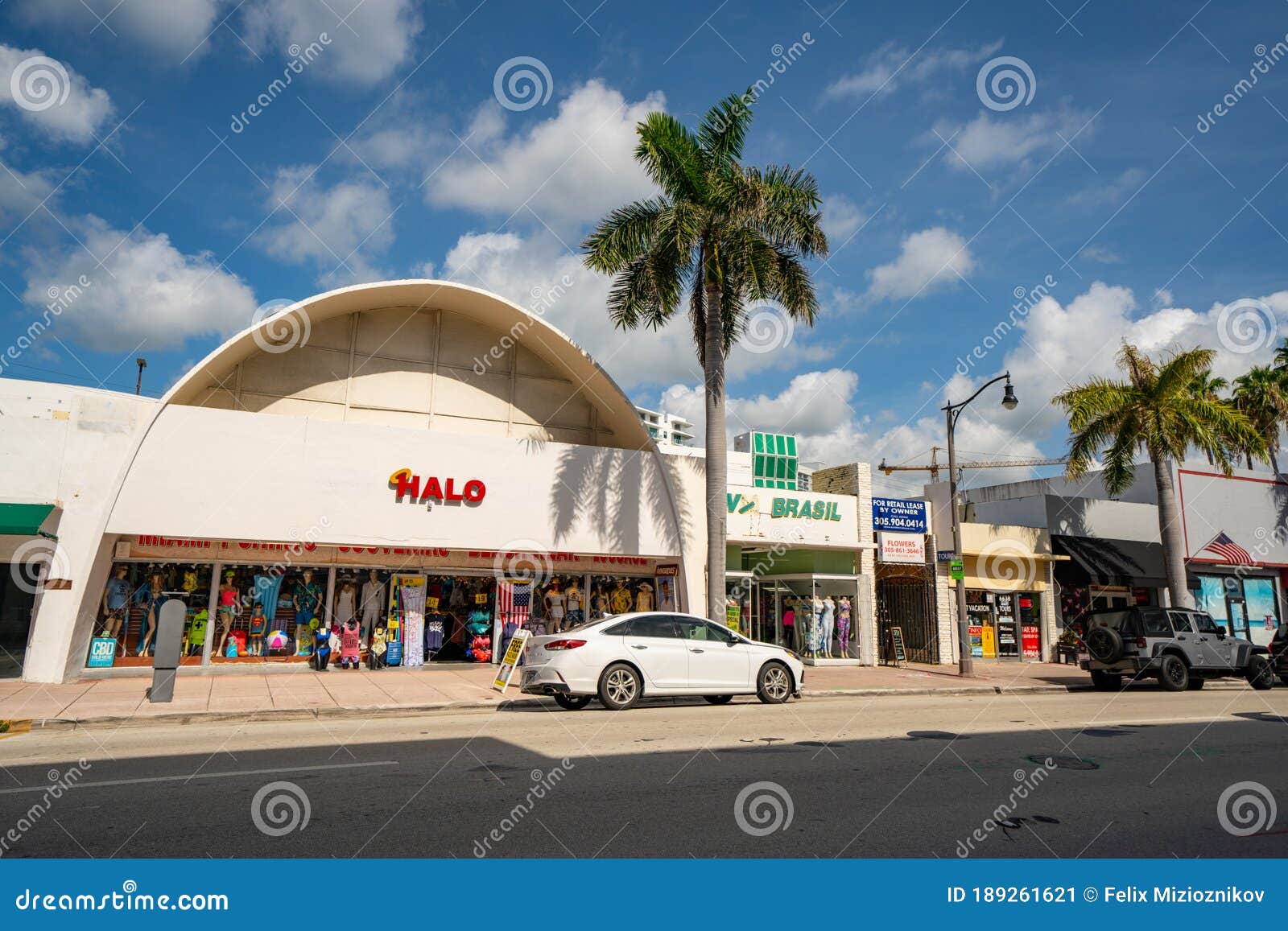 Tourist Shops Miami Beach Collins Avenue Editorial Photo Image Of