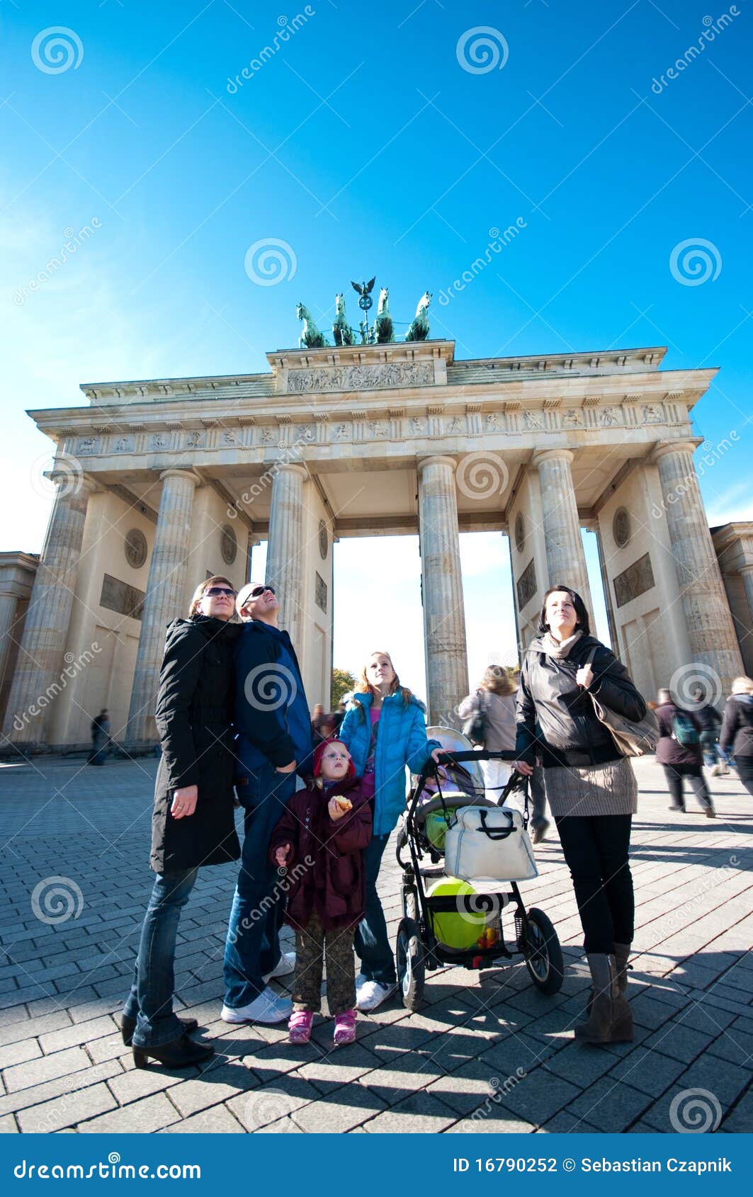 tourists in berlin