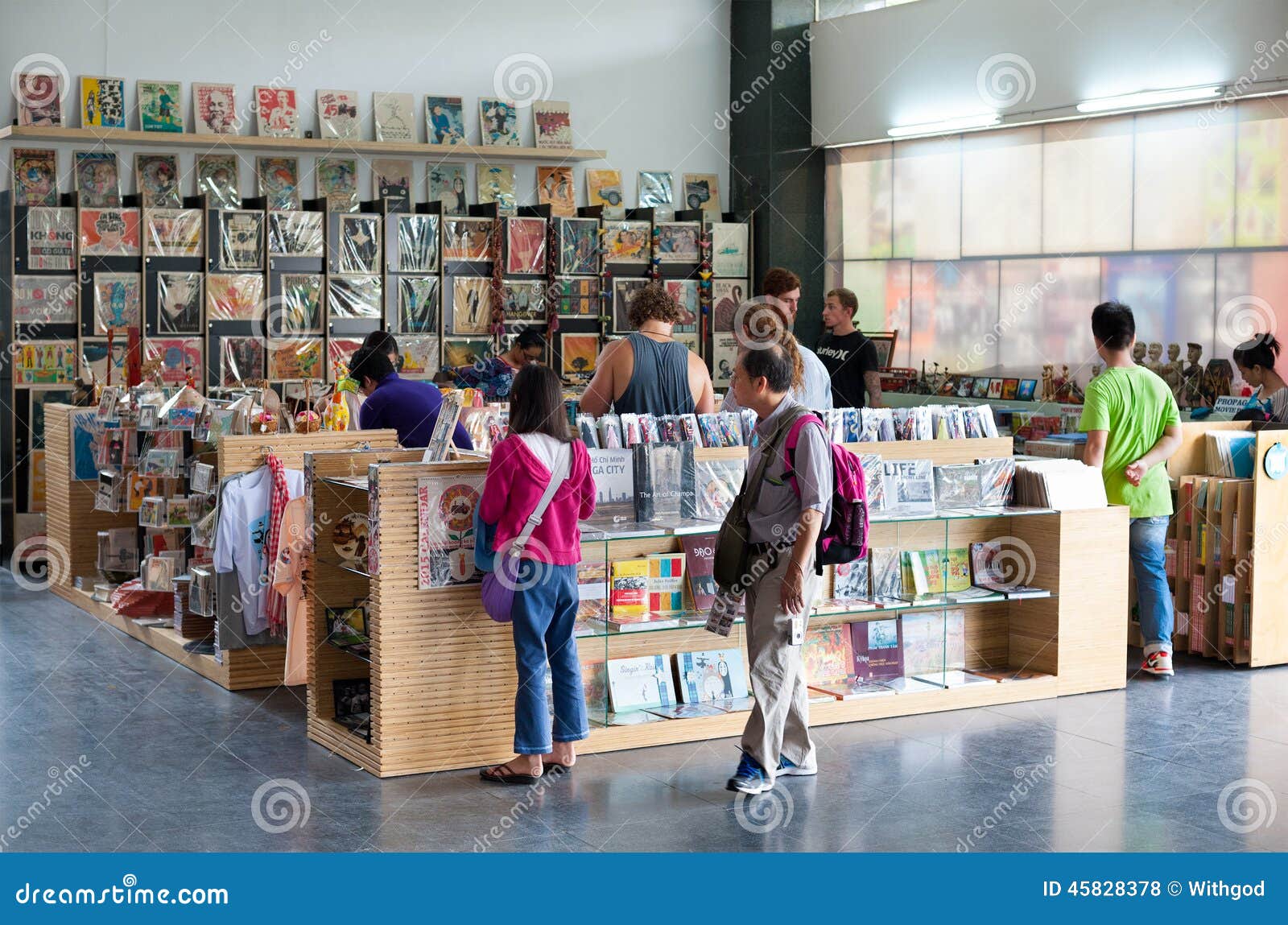 Tourists At Souvenir Shop Of War Remnants Museum In Saigon Editorial Stock  Photo - Image Of Interest, Full: 45828378