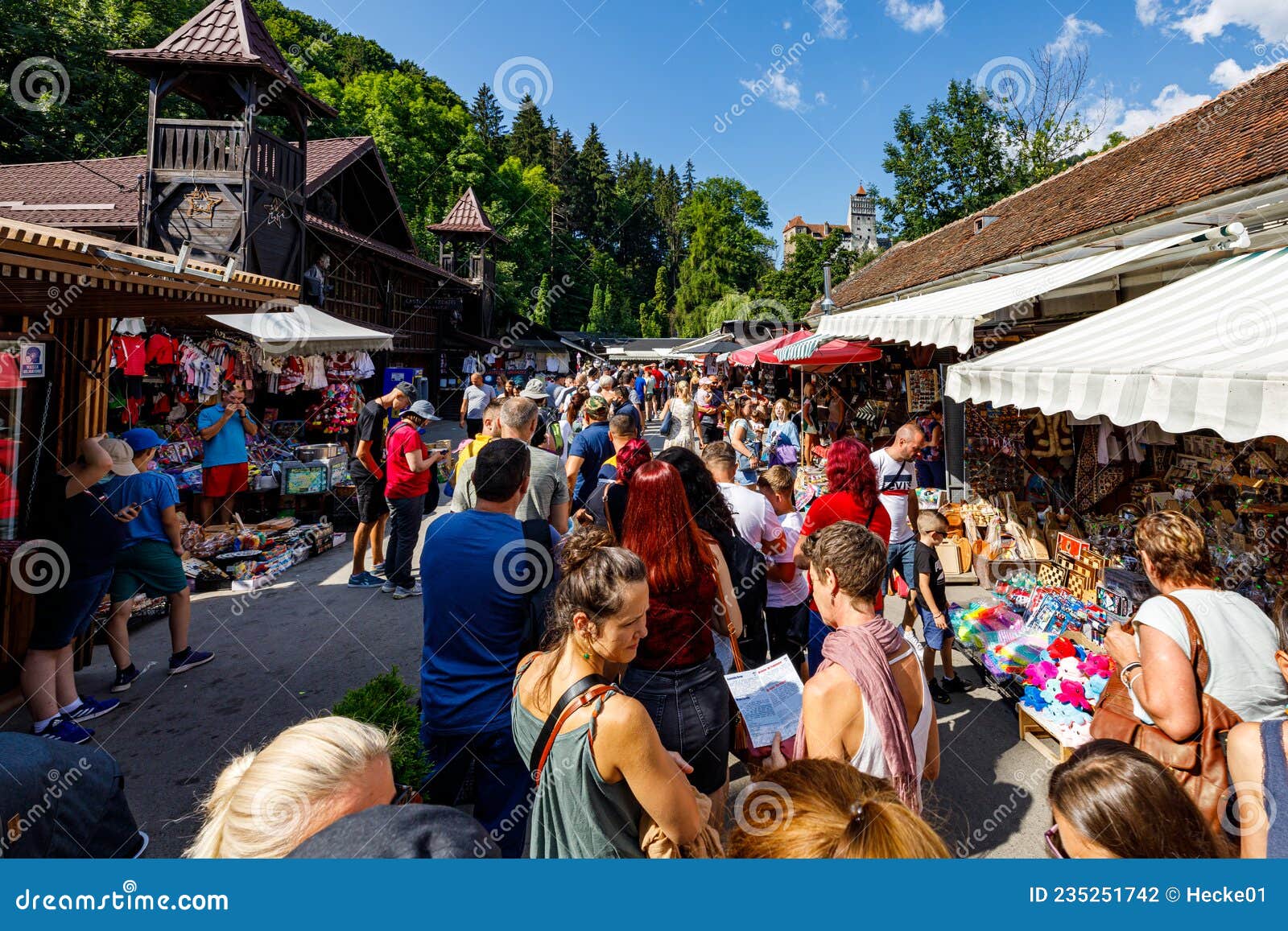 Bran, Romania (Outdoor Market Stock Photo - Alamy