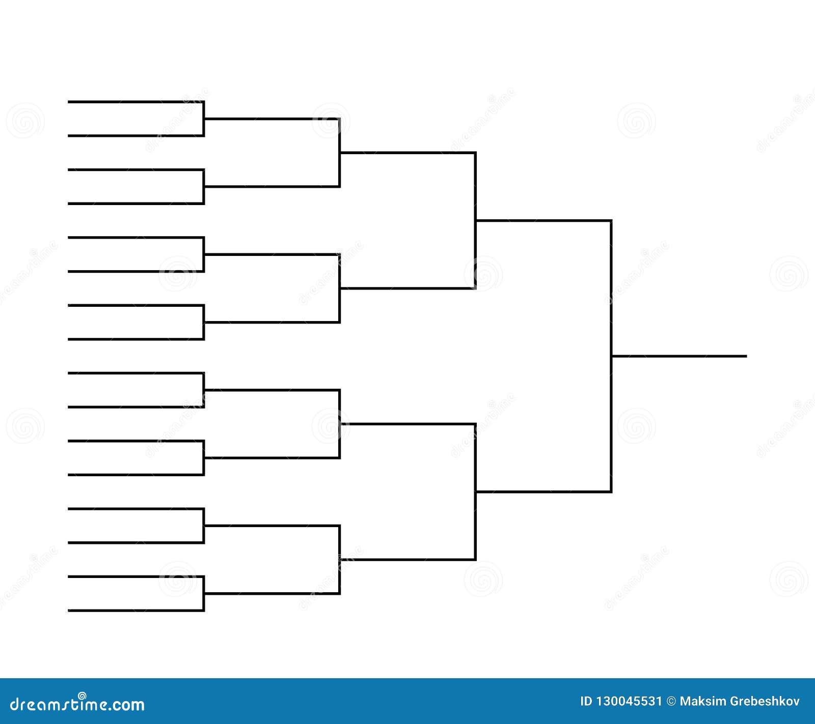 Blank Tournament Bracket Template HQ Template Documents Blank Tournament Bracket Template HQ Template Documents