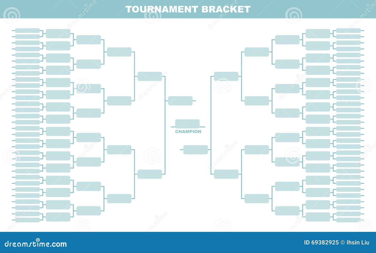 Tournament Bracket. stock illustration. Illustration of basketball 69382925
